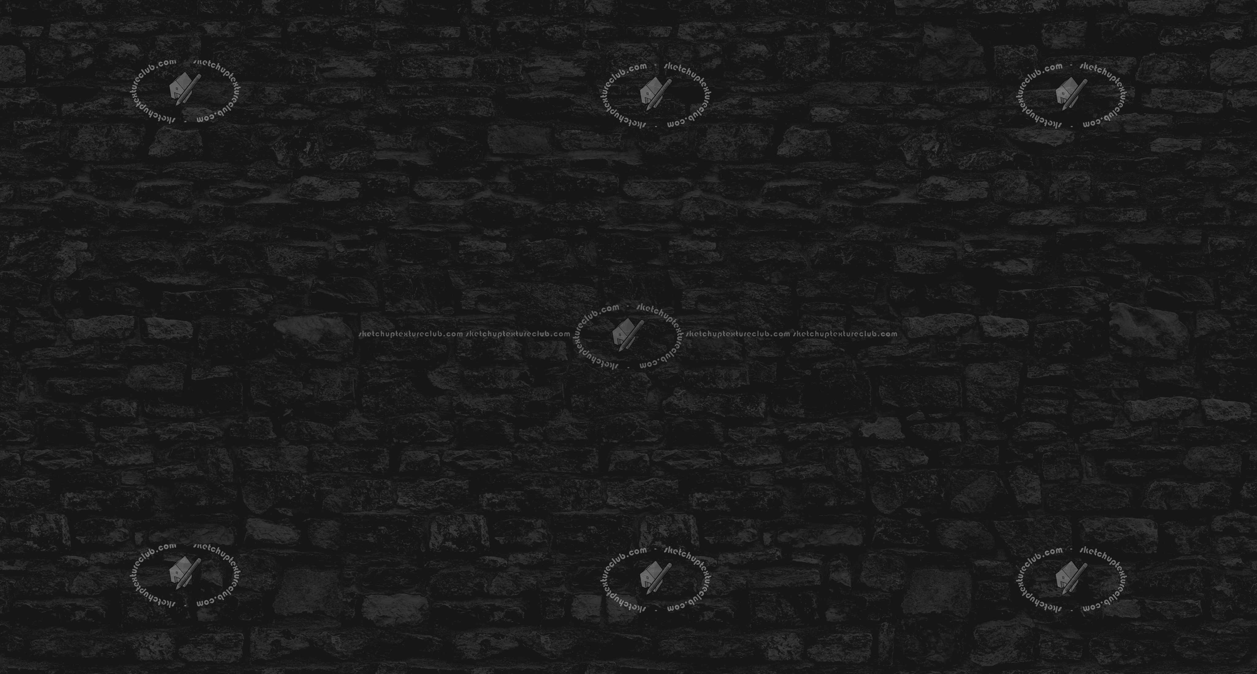 Textures   -   ARCHITECTURE   -   STONES WALLS   -   Stone walls  - Old wall stone texture seamless 21205 - Specular