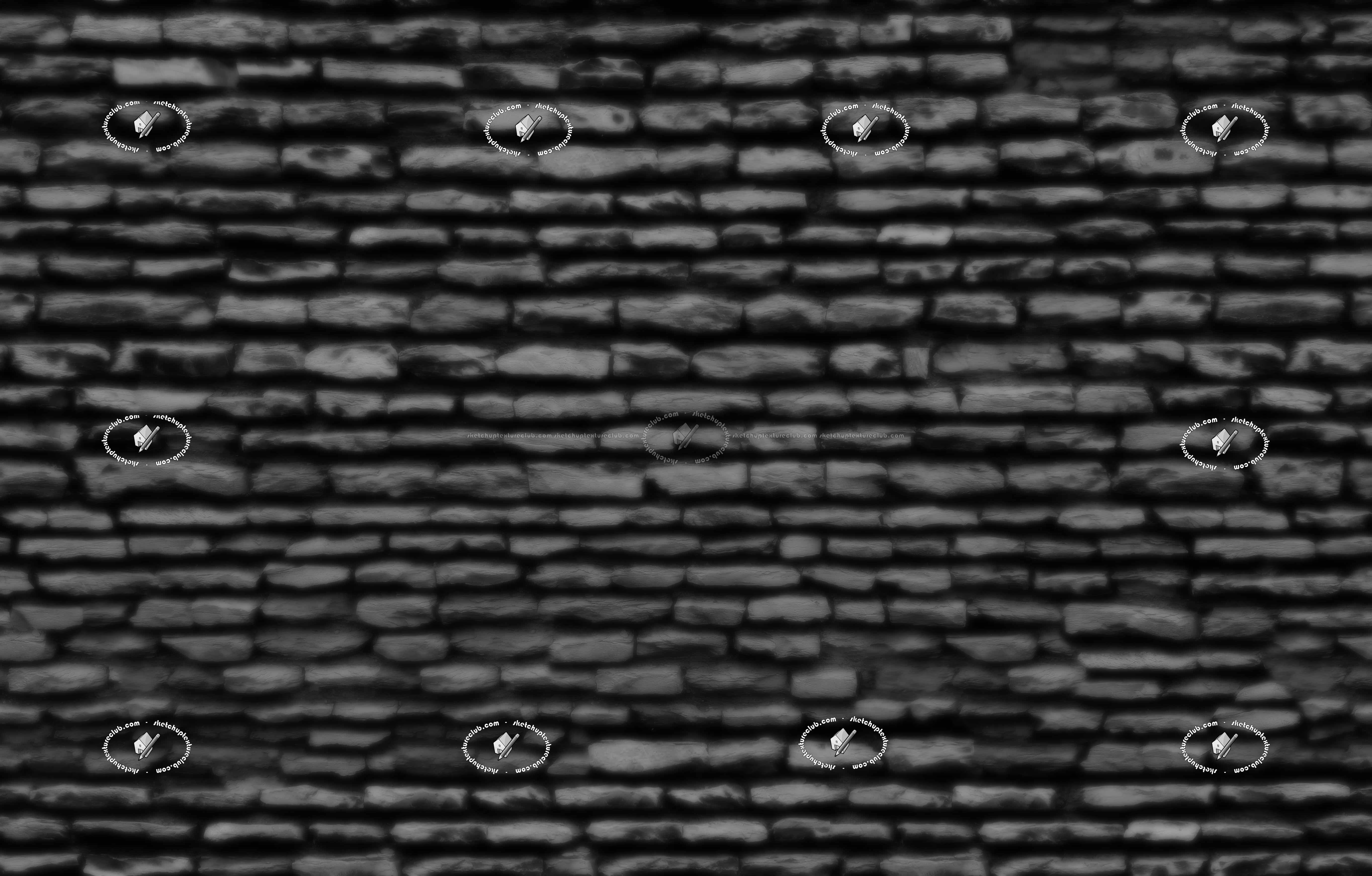 Textures   -   ARCHITECTURE   -   STONES WALLS   -   Stone walls  - Old wall stone texture seamless 21209 - Displacement