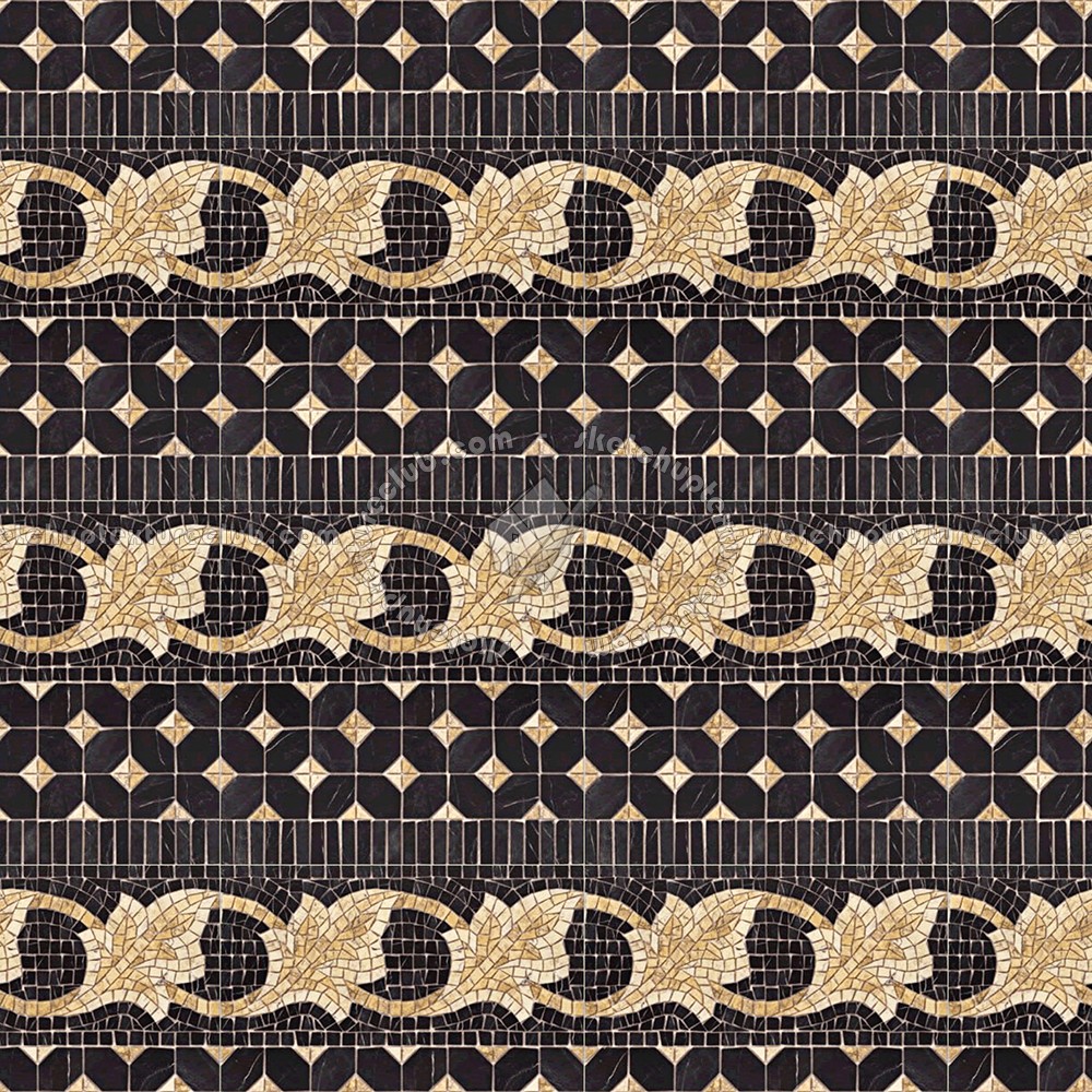 Textures   -   ARCHITECTURE   -   TILES INTERIOR   -   Mosaico   -   Classic format   -   Patterned  - Mosaico patterned tiles texture seamless 16476 (seamless)