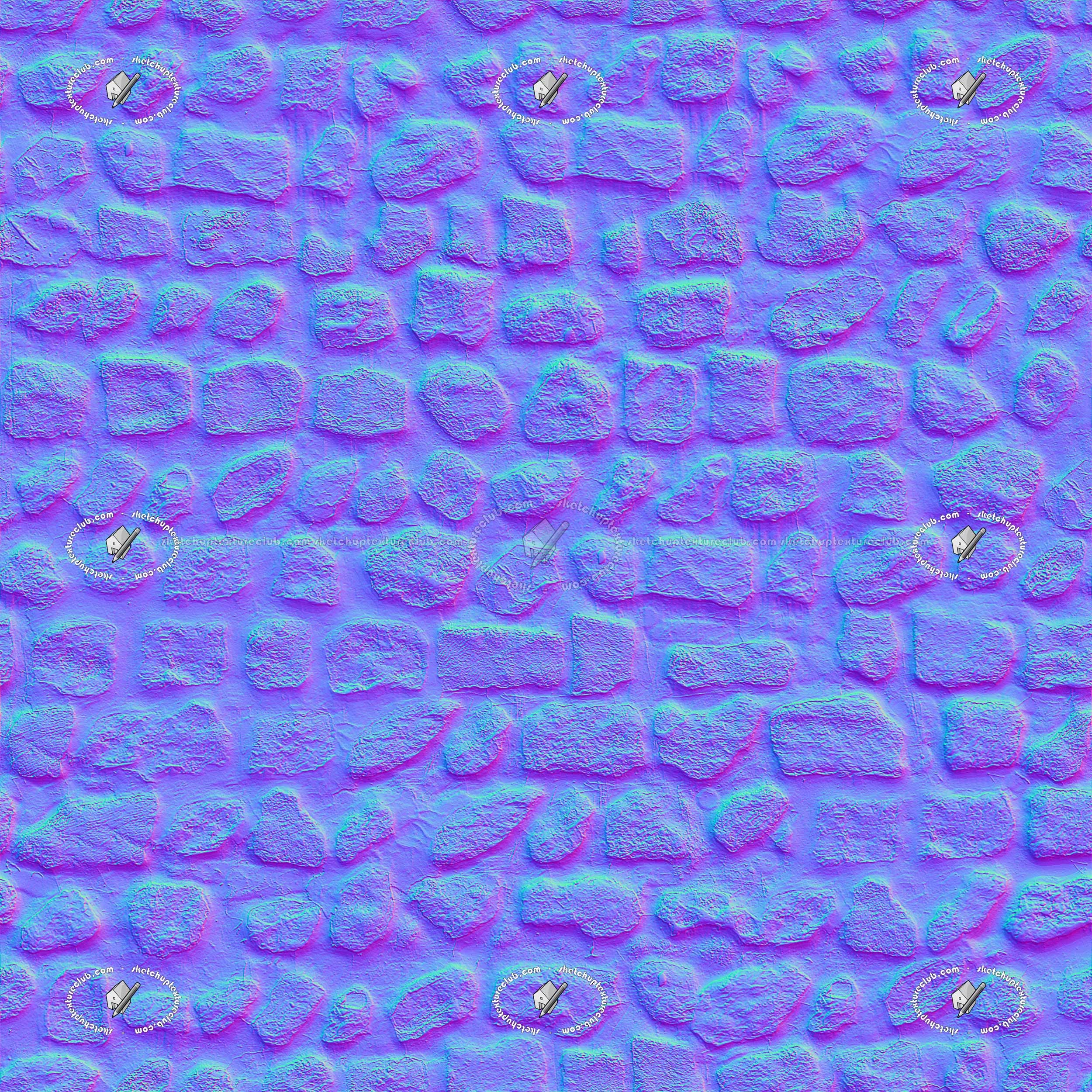 Textures   -   ARCHITECTURE   -   STONES WALLS   -   Stone walls  - Turkey stone wall of midyat city texture seamless 21300 - Normal