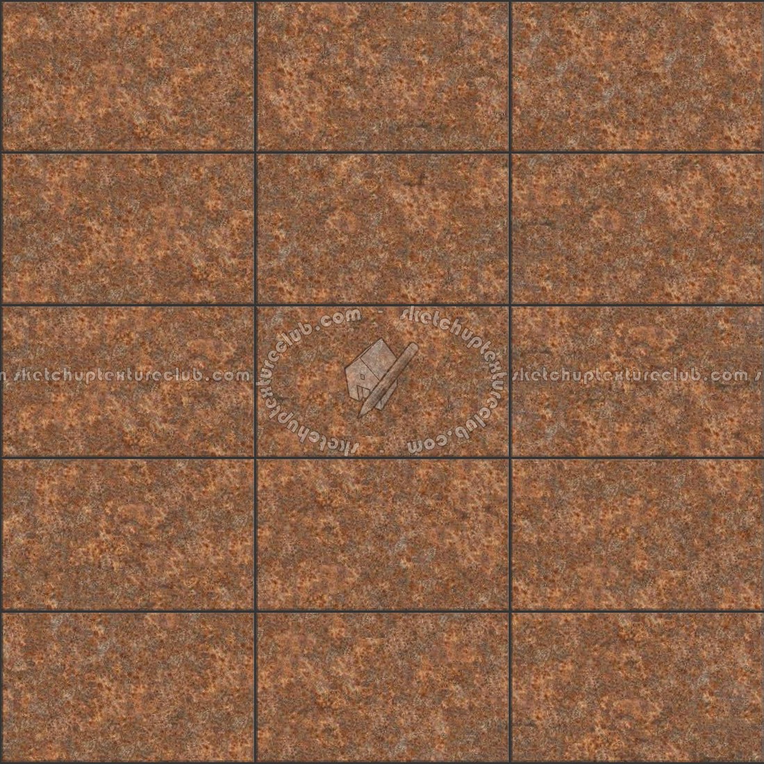 Textures   -   MATERIALS   -   METALS   -   Facades claddings  - Rusty metal facade cladding texture seamless 10352 (seamless)