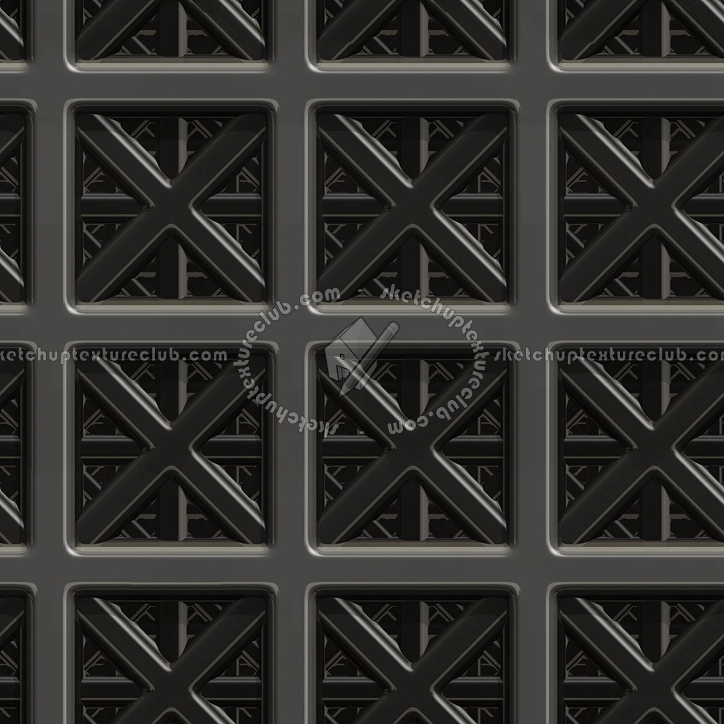 Textures   -   MATERIALS   -   METALS   -   Facades claddings  - Black painted metal facade cladding texture seamless 10375 (seamless)