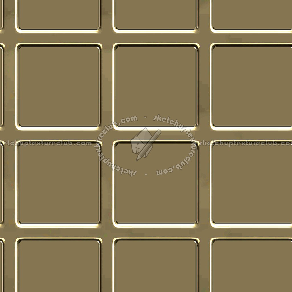 Textures   -   MATERIALS   -   METALS   -   Facades claddings  - Brass metal facade cladding texture seamless 10380 (seamless)