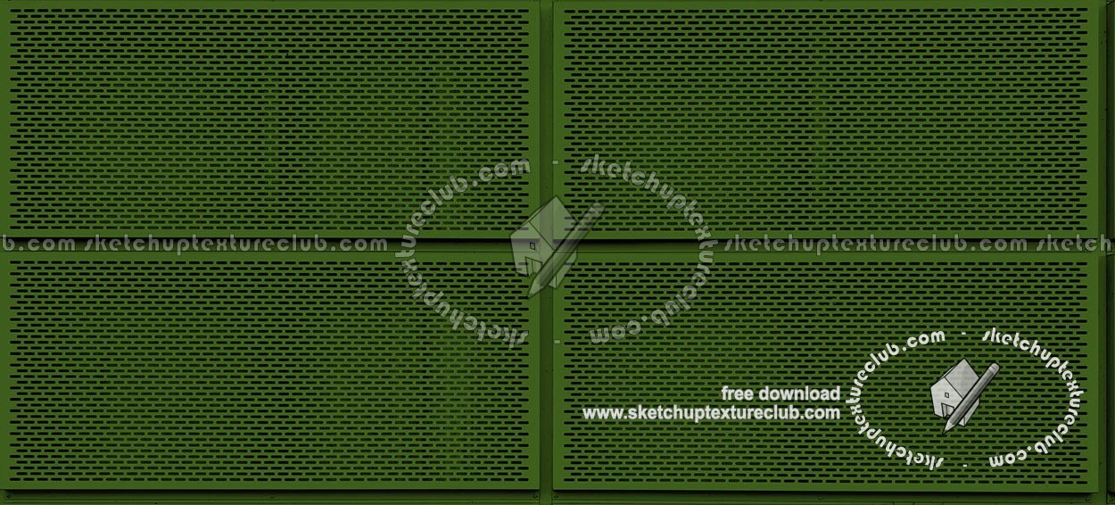 Textures   -   MATERIALS   -   METALS   -   Facades claddings  - Metal industrial cladding texture seamless 19054 (seamless)