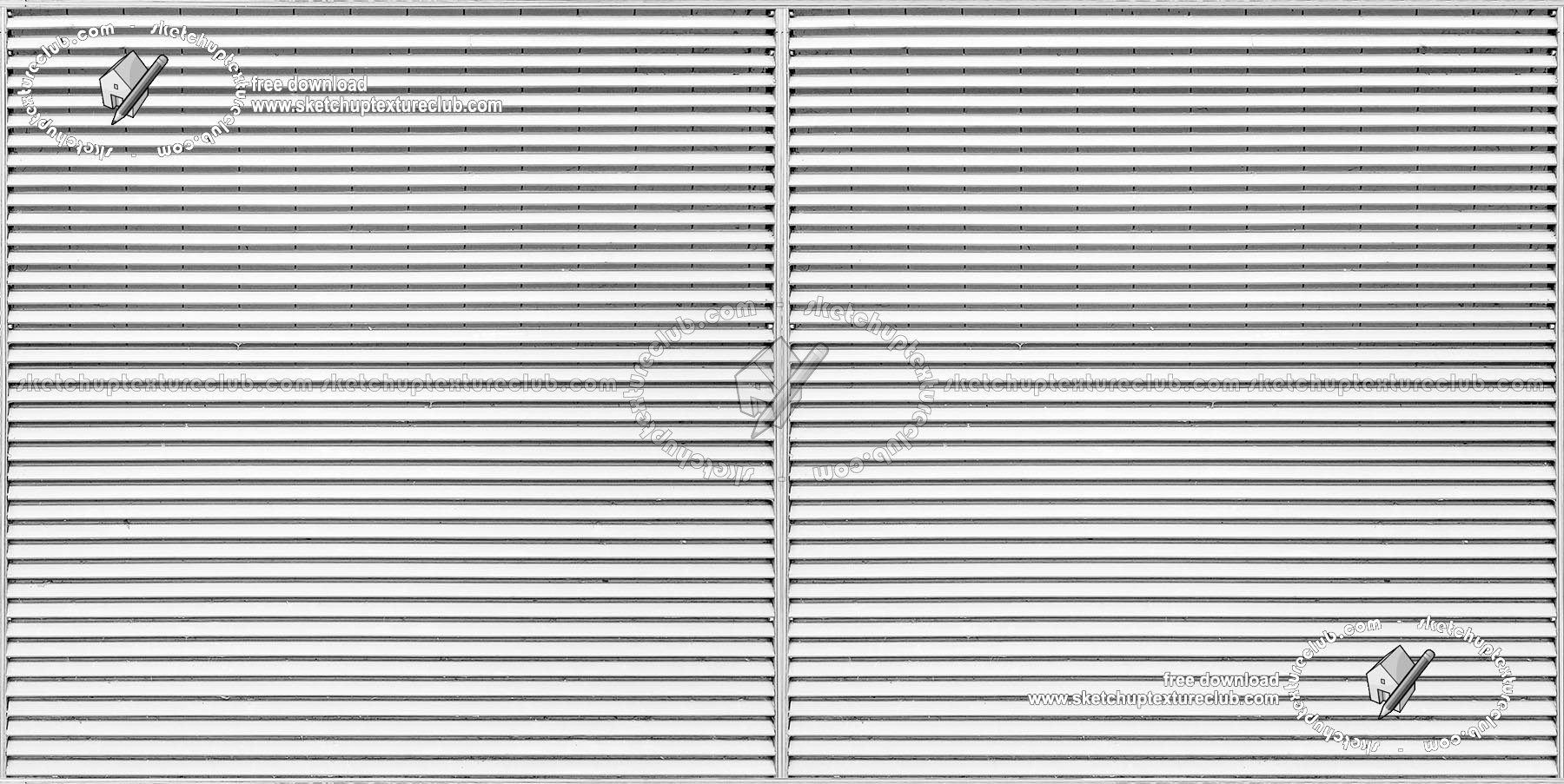 Textures   -   MATERIALS   -   METALS   -   Facades claddings  - White metal industrial cladding texture seamless 19055 (seamless)