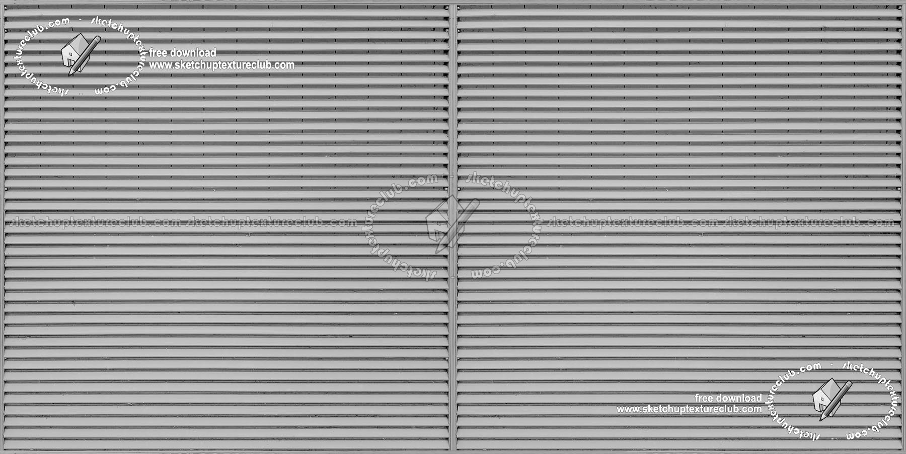 Textures   -   MATERIALS   -   METALS   -   Facades claddings  - Aluminium industrial cladding texture seamless 19056 (seamless)