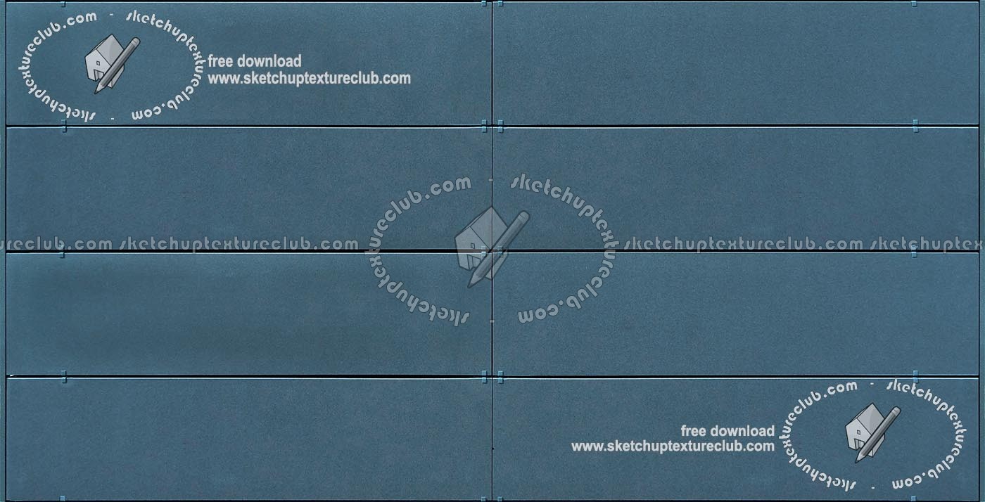 Textures   -   MATERIALS   -   METALS   -   Facades claddings  - Light blue metal facade cladding texture seamless 19060 (seamless)