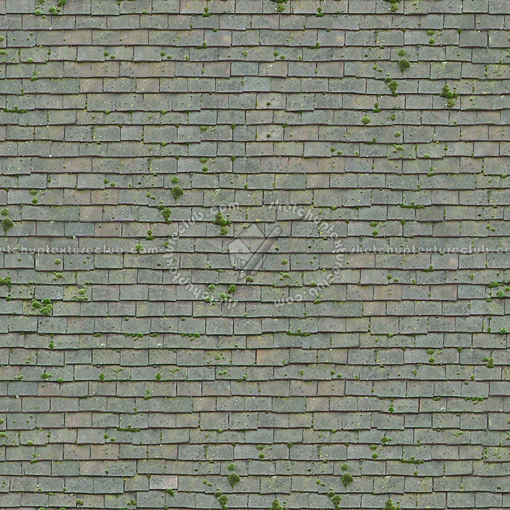 Textures   -   ARCHITECTURE   -   ROOFINGS   -   Flat roofs  - 058 England old flat clay roof tiles texture seamless 03589 (seamless)