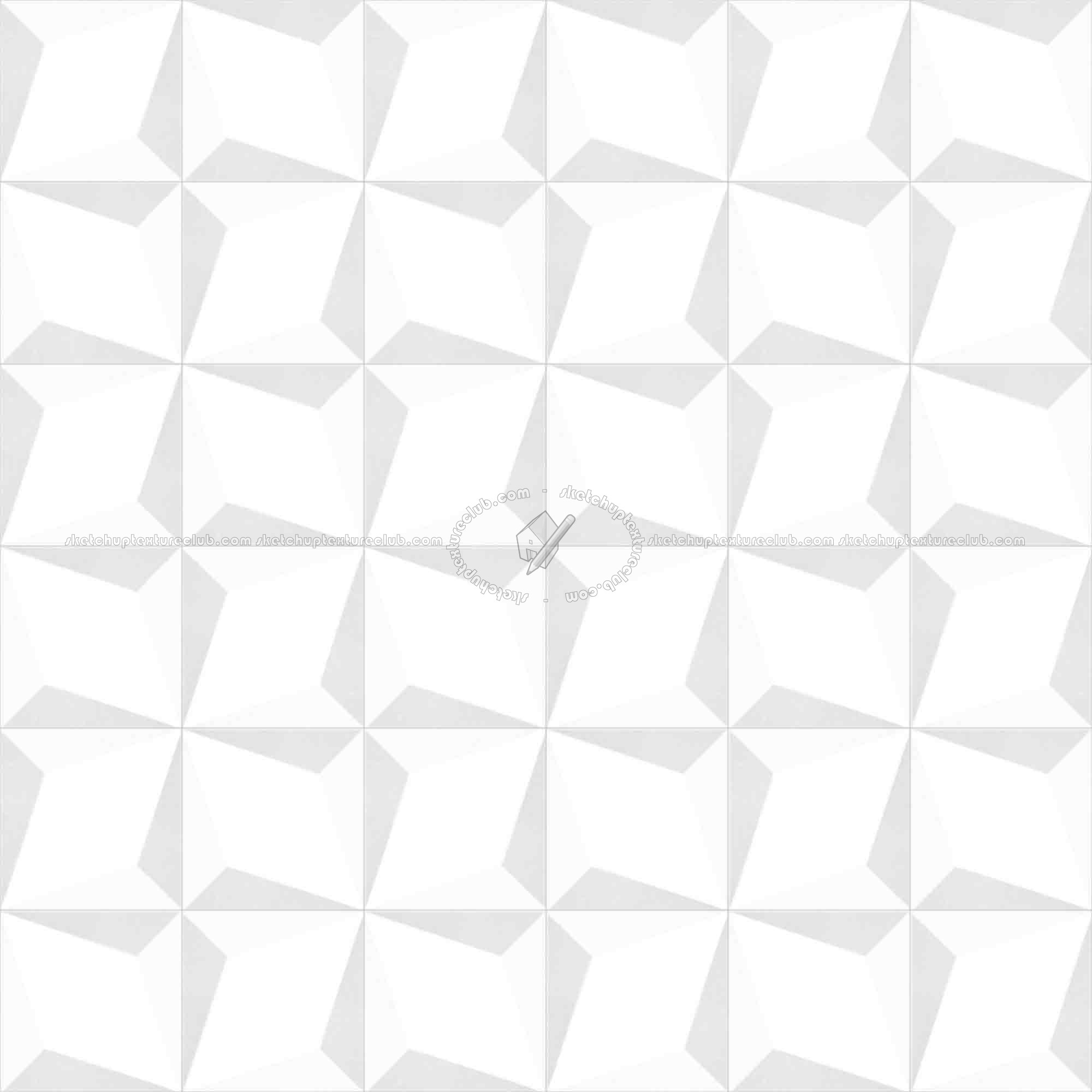 Textures   -   ARCHITECTURE   -   TILES INTERIOR   -   Cement - Encaustic   -   Cement  - Cement concrete tile texture seamless 13316 - Ambient occlusion
