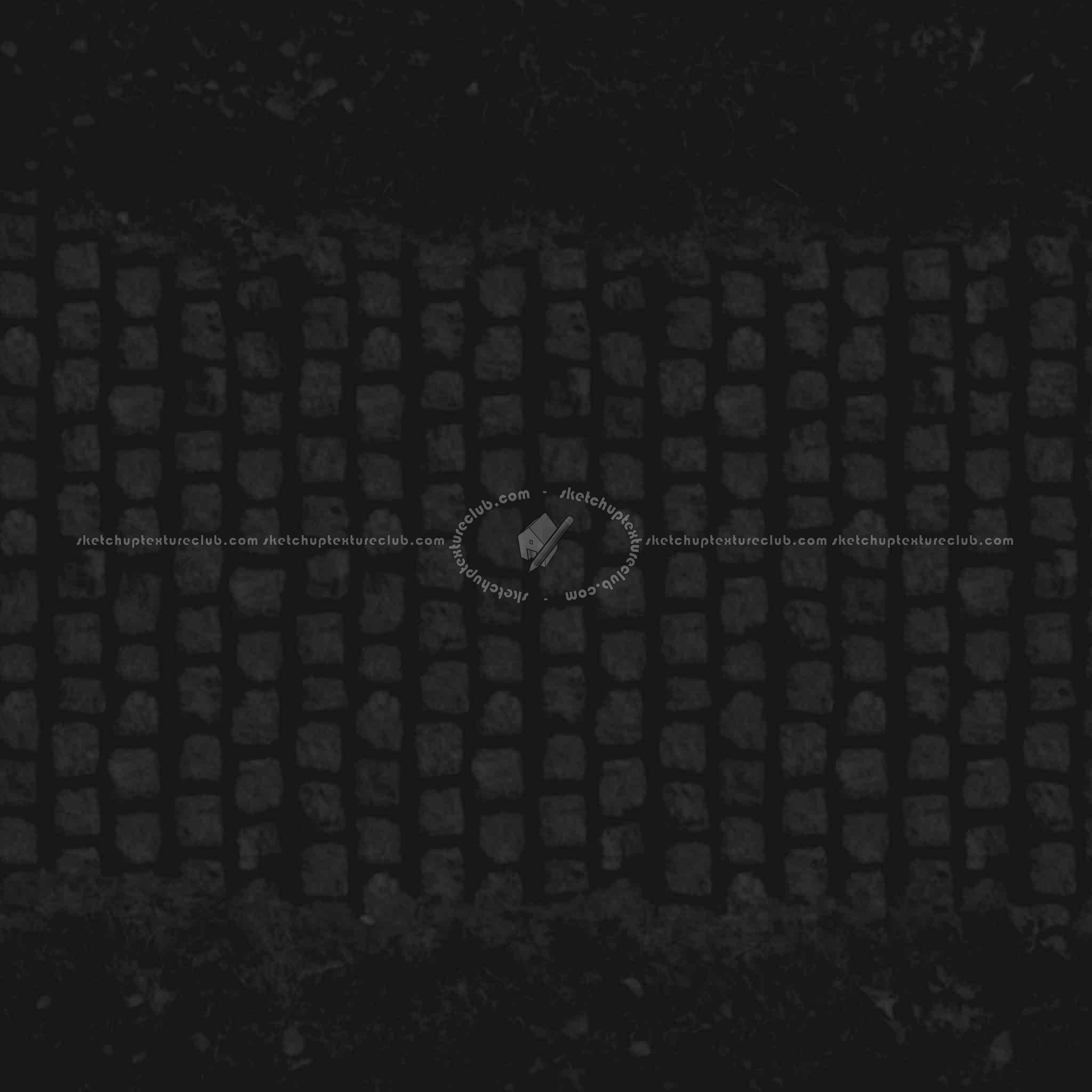 Textures   -   ARCHITECTURE   -   PAVING OUTDOOR   -   Parks Paving  - Park cobblestone paving texture seamless 18661 - Specular