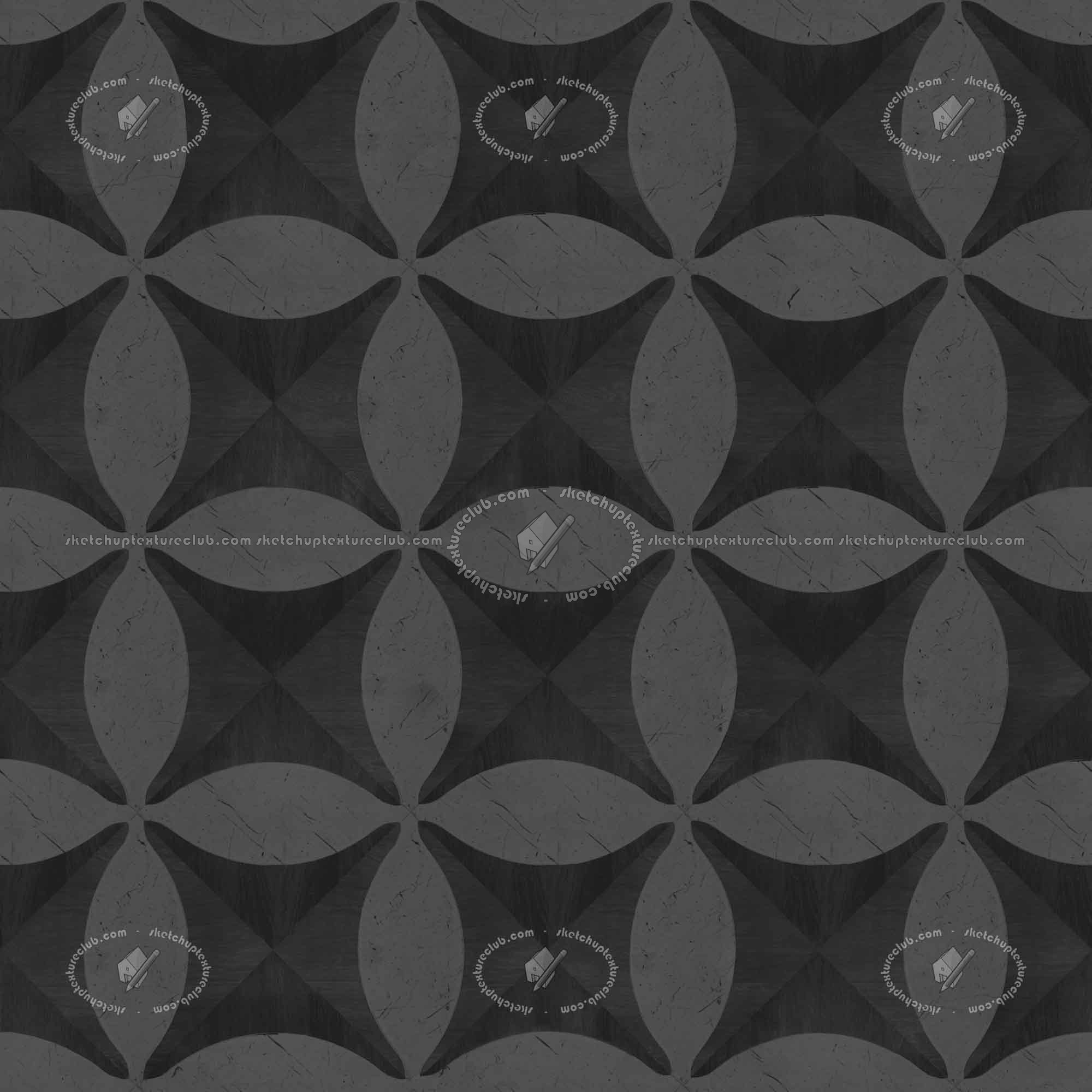 Textures   -   ARCHITECTURE   -   WOOD FLOORS   -   Geometric pattern  - Parquet geometric pattern texture seamless 04722 - Specular