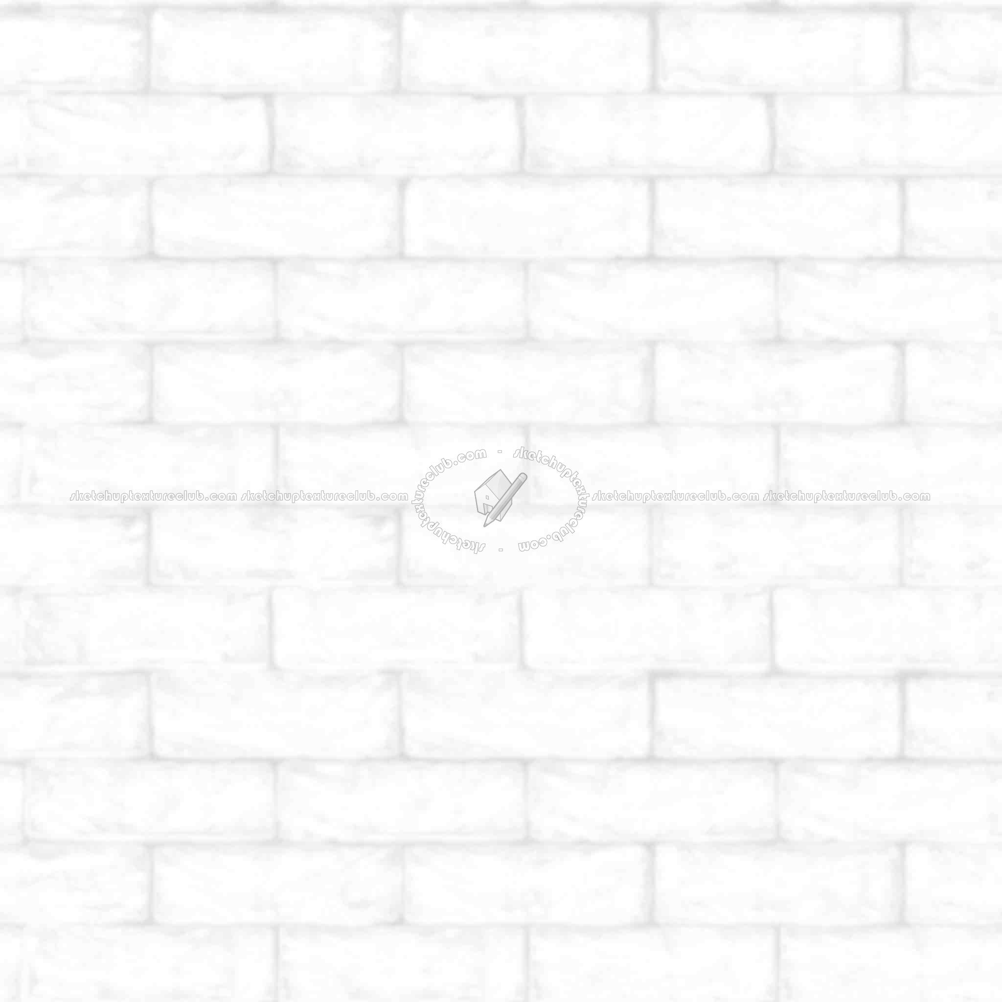 Textures   -   ARCHITECTURE   -   BRICKS   -   Facing Bricks   -   Rustic  - Rustic bricks texture seamless 00174 - Ambient occlusion