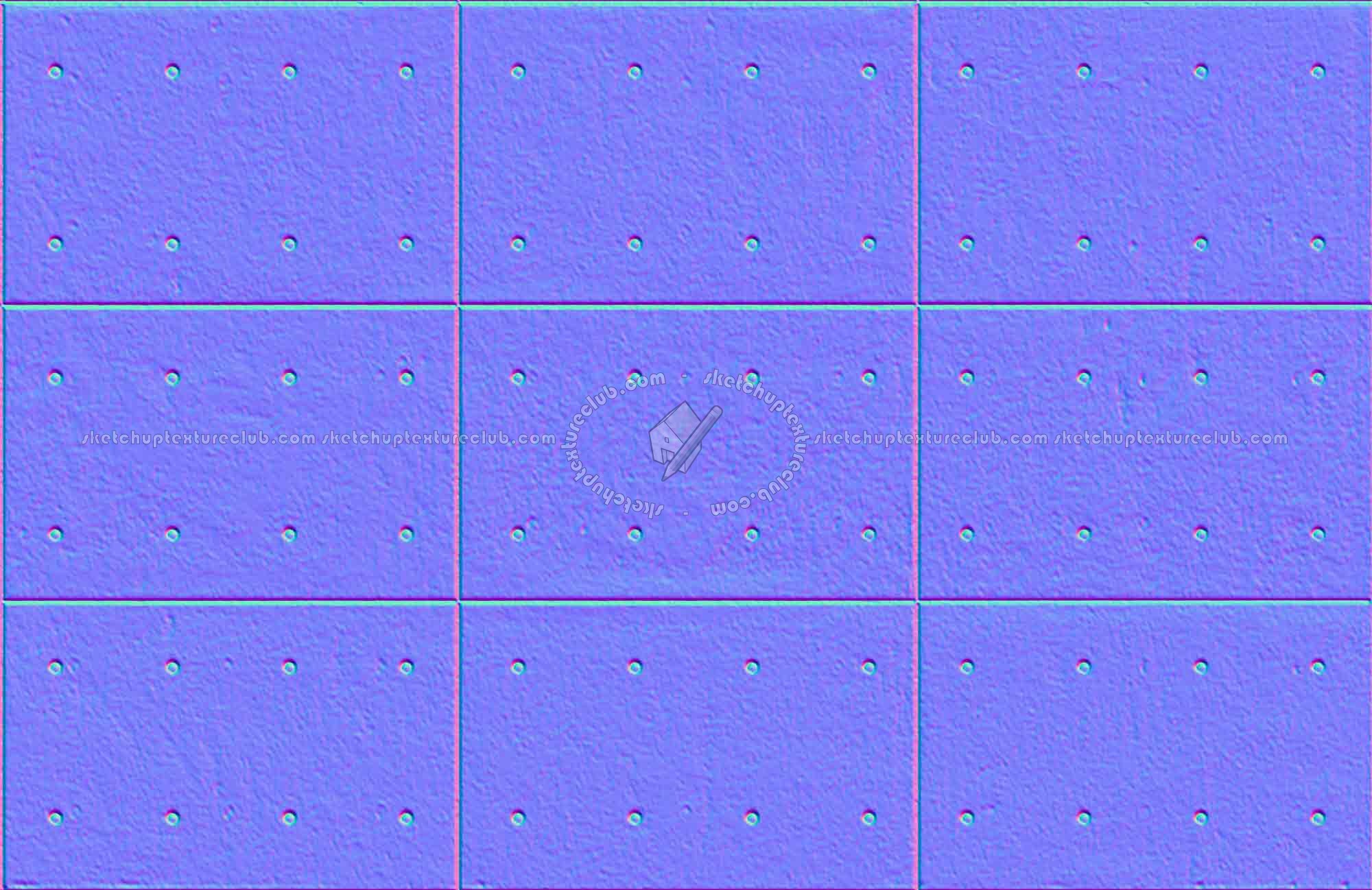 Textures   -   ARCHITECTURE   -   CONCRETE   -   Plates   -   Tadao Ando  - Tadao ando concrete plates seamless 01815 - Normal