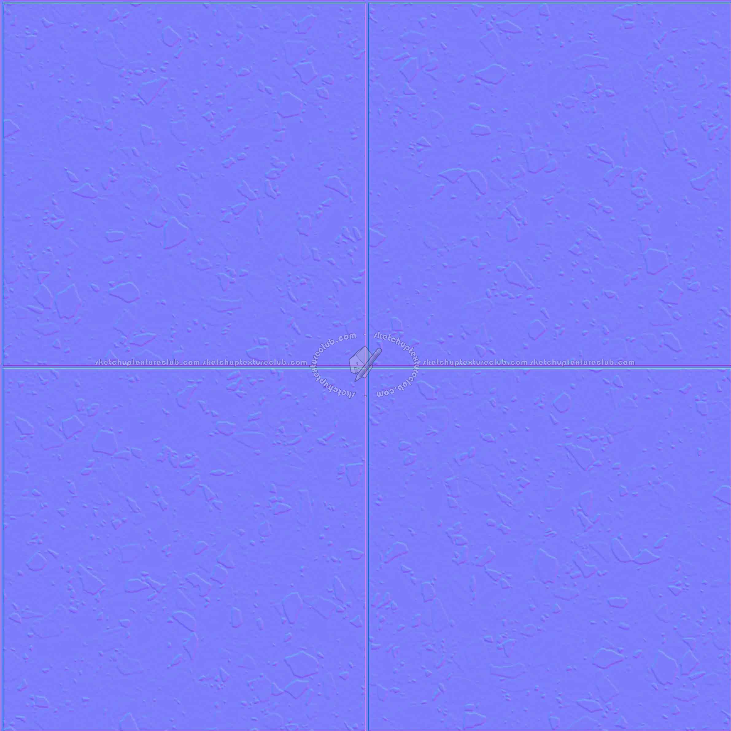 Textures   -   ARCHITECTURE   -   TILES INTERIOR   -   Terrazzo  - terrazzo floor tile PBR texture seamless 21476 - Normal