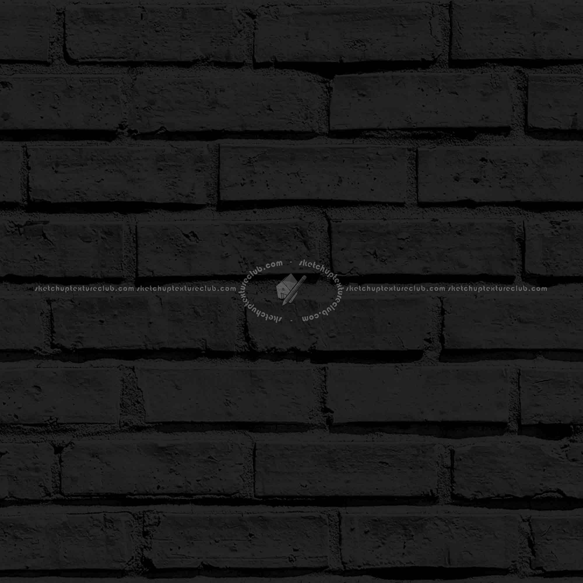 Textures   -   ARCHITECTURE   -   BRICKS   -   White Bricks  - White bricks texture seamless 00490 - Specular
