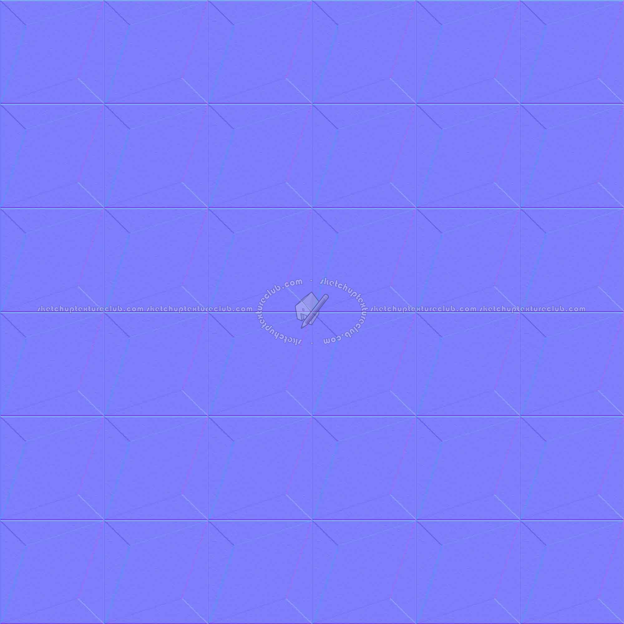 Textures   -   ARCHITECTURE   -   TILES INTERIOR   -   Cement - Encaustic   -   Cement  - Cement concrete tile texture seamless 13325 - Normal