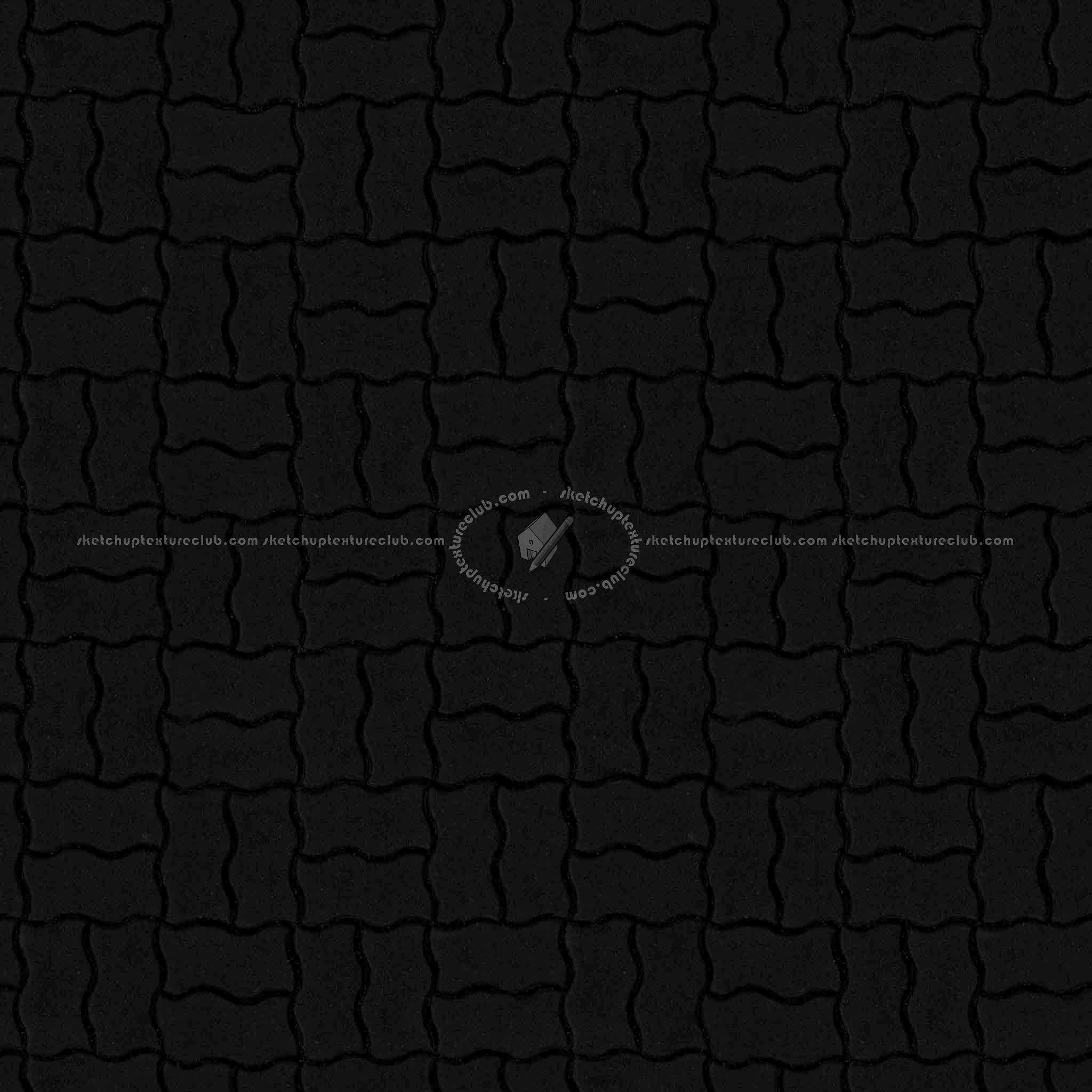 Textures   -   ARCHITECTURE   -   PAVING OUTDOOR   -   Concrete   -   Blocks regular  - Paving outdoor concrete regular block texture seamless 05635 - Specular