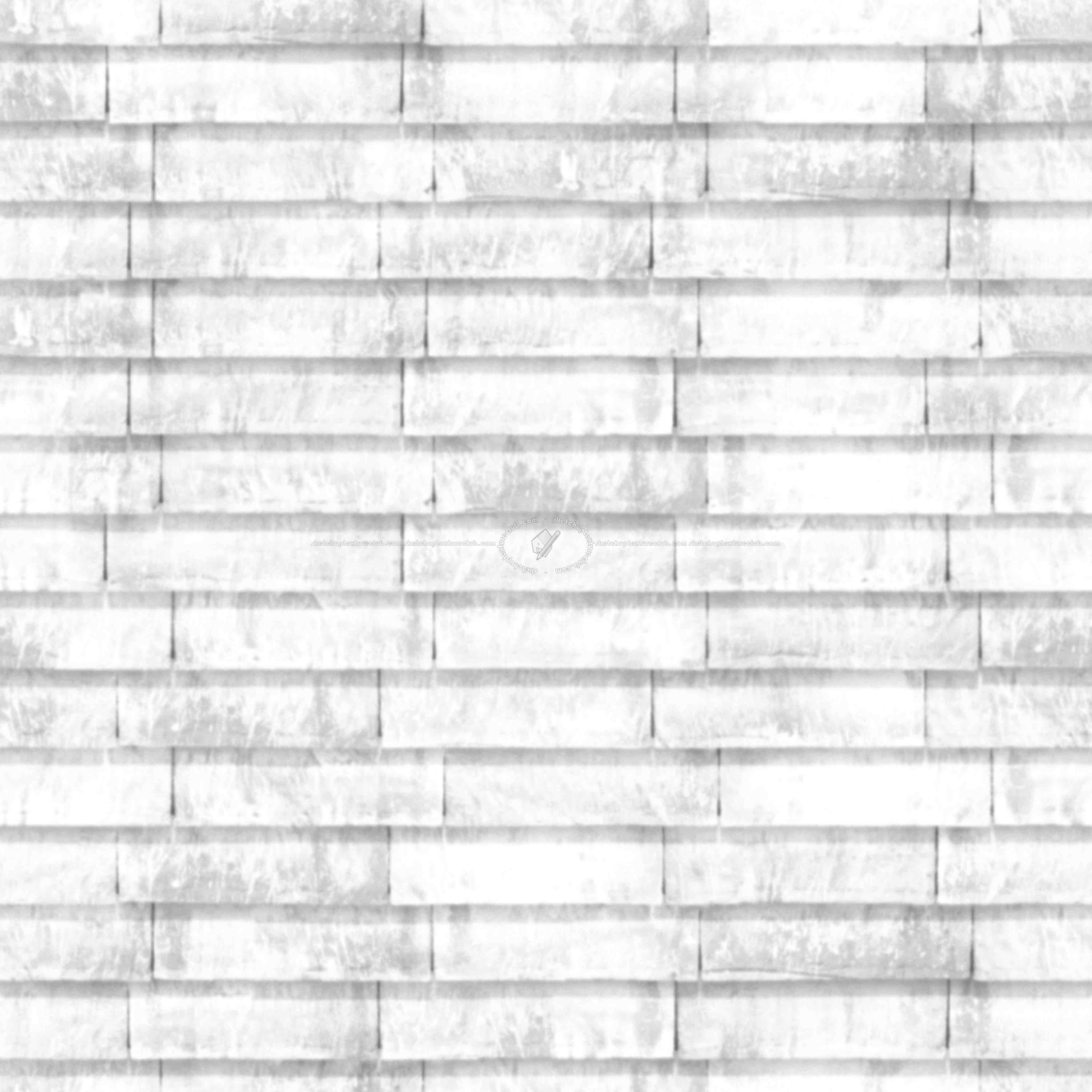 Textures   -   ARCHITECTURE   -   WALLS TILE OUTSIDE  - Wall cladding bricks PBR texture seamless 21459 - Ambient occlusion