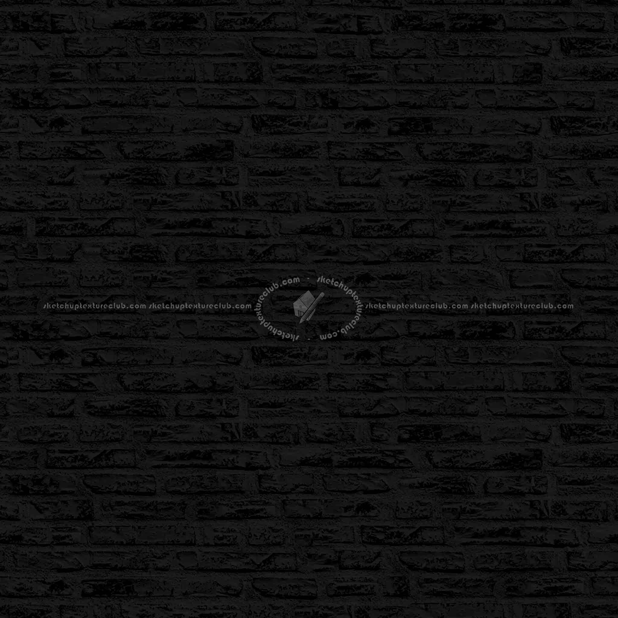 Textures   -   ARCHITECTURE   -   BRICKS   -   White Bricks  - White bricks texture seamless 00499 - Specular