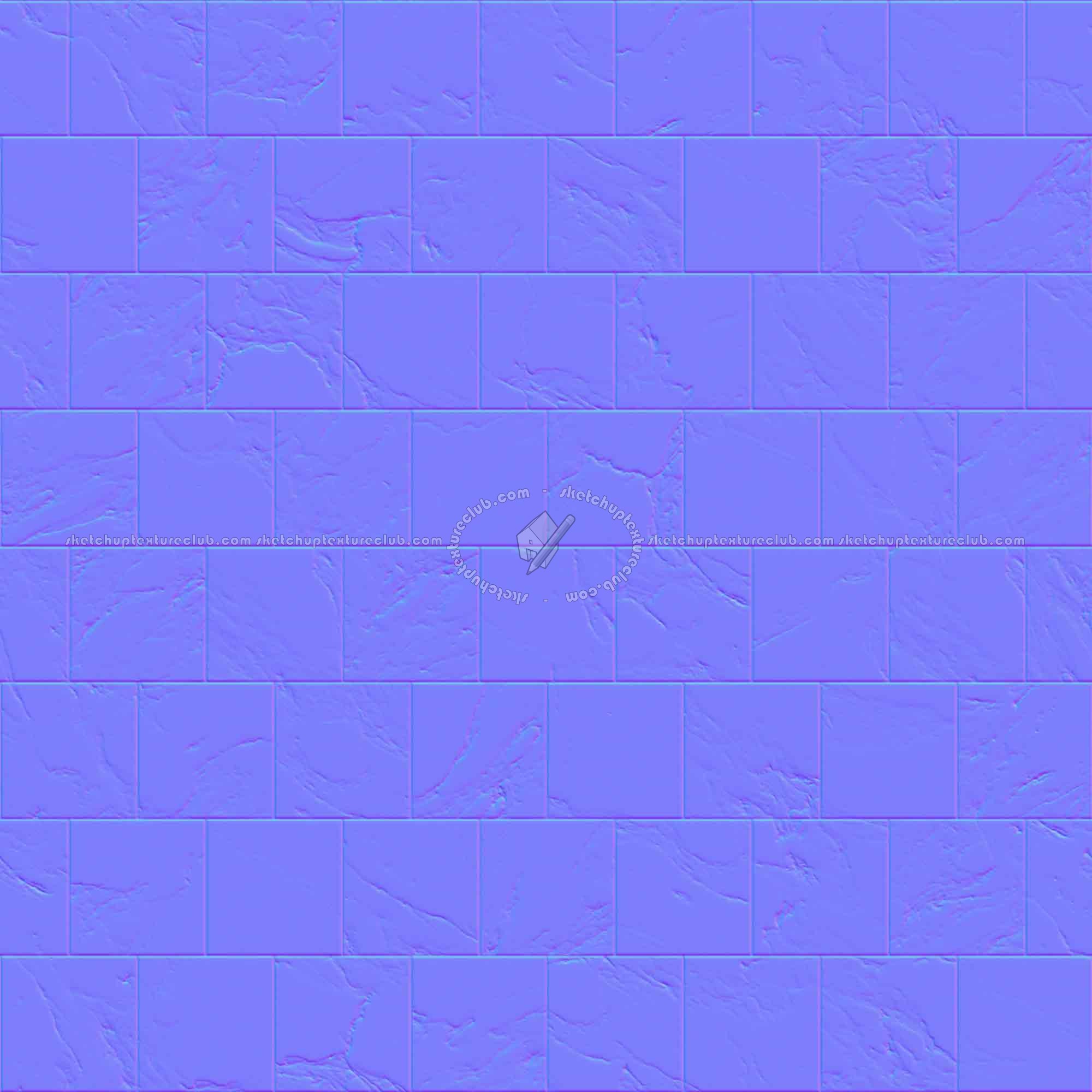 Textures   -   ARCHITECTURE   -   TILES INTERIOR   -   Marble tiles   -   White  - Carrara marble floor PBR texture seamless 22065 - Normal