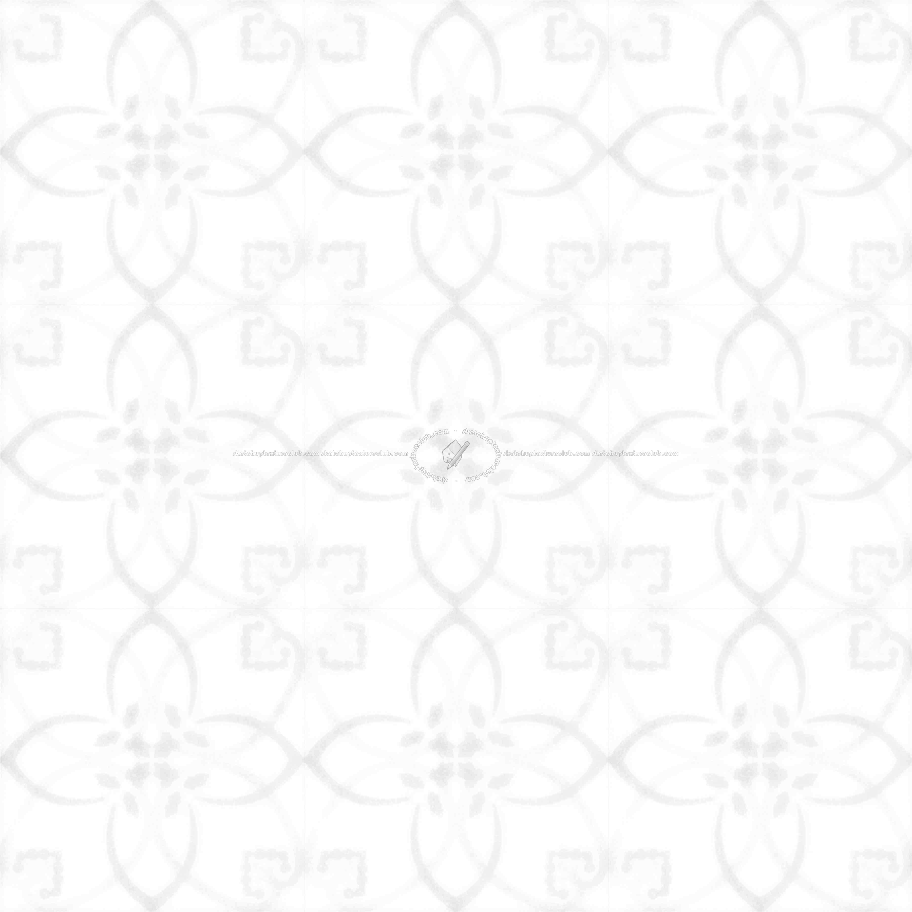 Textures   -   ARCHITECTURE   -   TILES INTERIOR   -   Cement - Encaustic   -   Cement  - Cement concrete tile texture seamless 21052 - Ambient occlusion