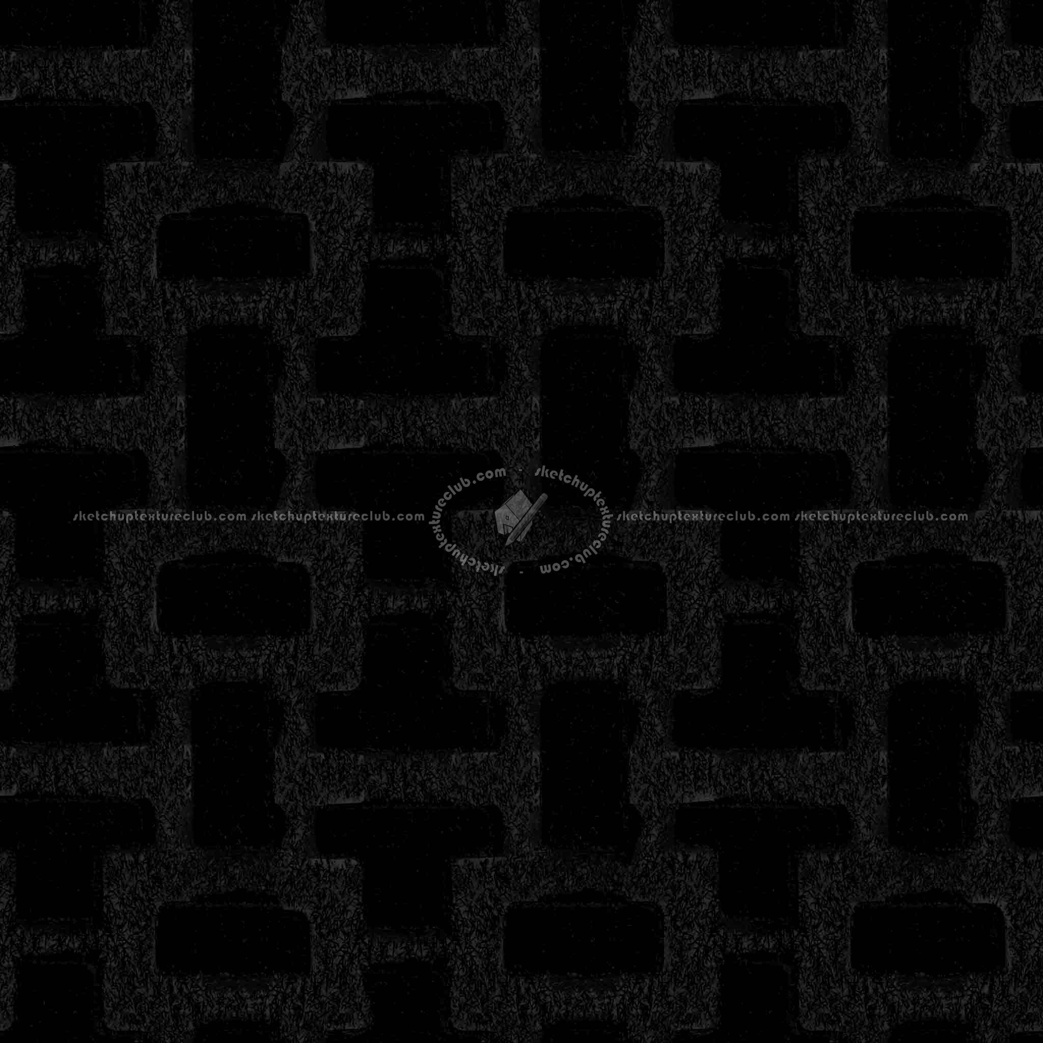 Textures   -   ARCHITECTURE   -   PAVING OUTDOOR   -   Parks Paving  - Concrete bricks paving PBR texture seamless 21977 - Specular