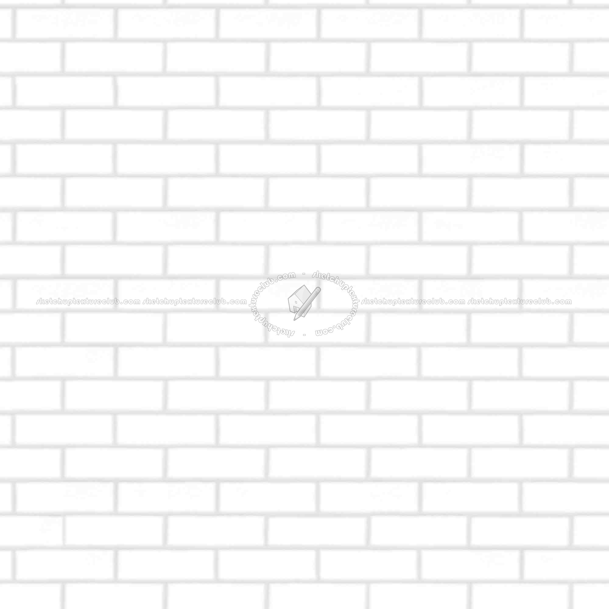 Textures   -   ARCHITECTURE   -   BRICKS   -   Facing Bricks   -   Smooth  - facing smooth bricks texture seamless 21367 - Ambient occlusion