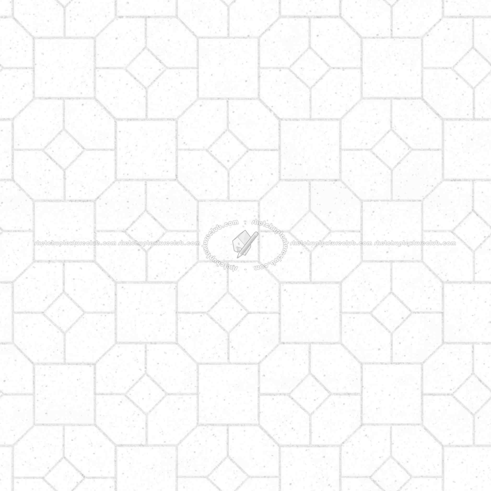 Textures   -   ARCHITECTURE   -   PAVING OUTDOOR   -   Pavers stone   -   Blocks mixed  - Pavers stone mixed size texture seamless 06186 - Ambient occlusion