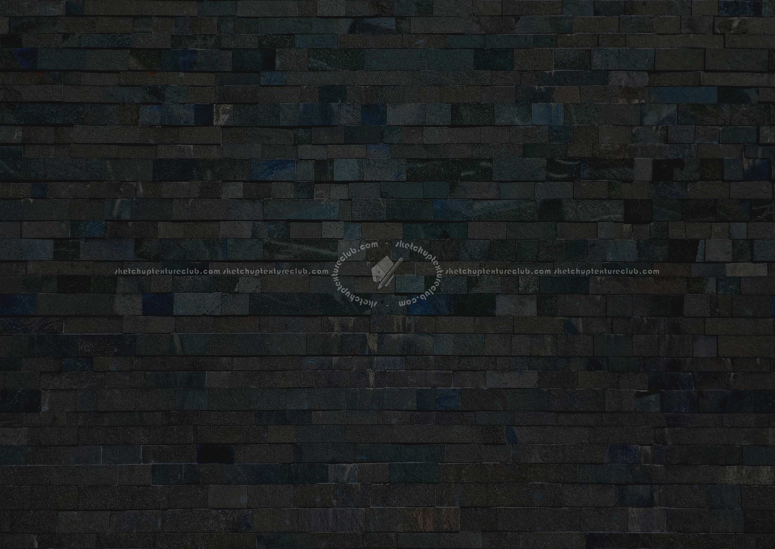 Textures   -   ARCHITECTURE   -   STONES WALLS   -   Claddings stone   -   Stacked slabs  - Slate cladding stacked slab texture seamless 19365 - Specular