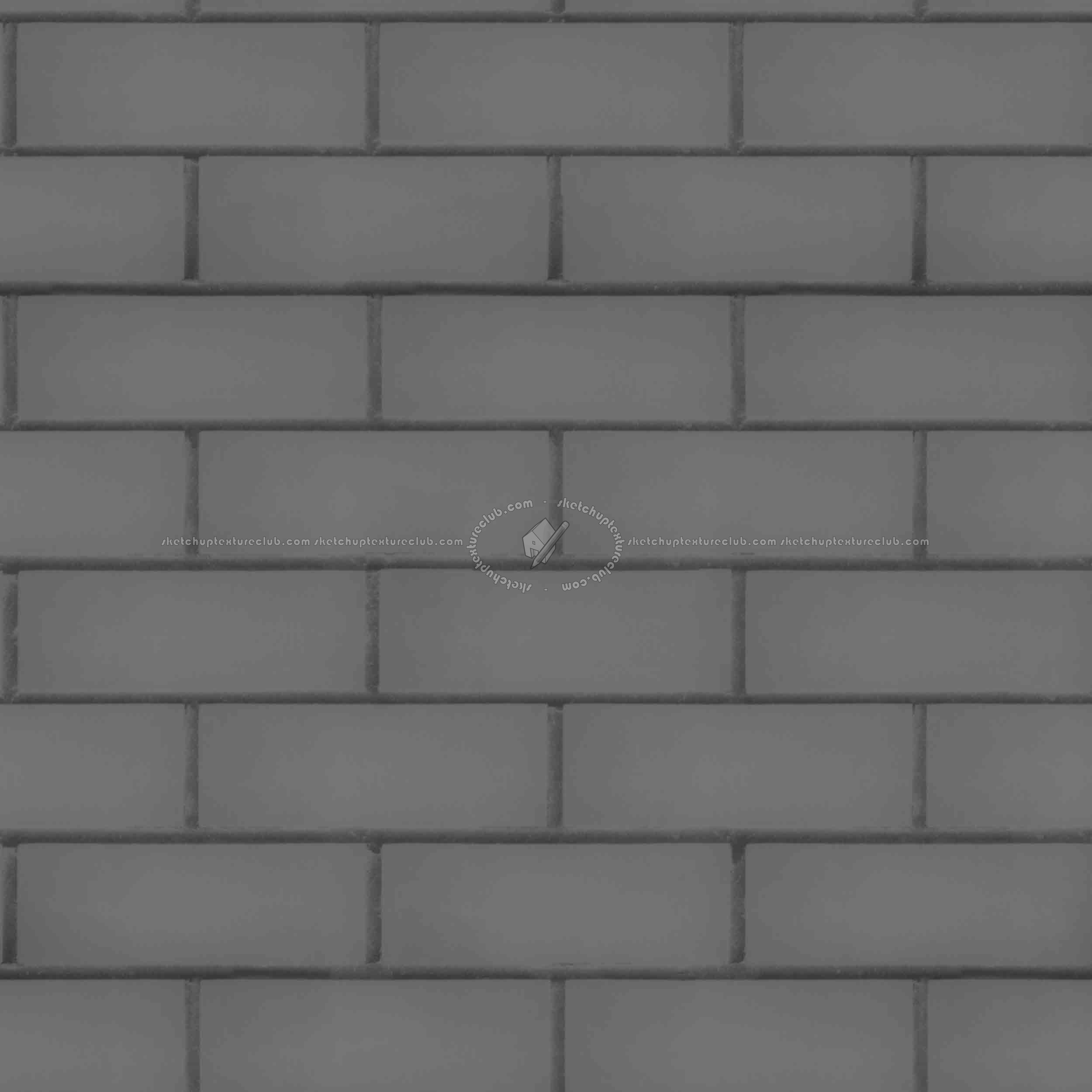 Textures   -   ARCHITECTURE   -   BRICKS   -   Facing Bricks   -   Smooth  - facing smooth bricks PBR texture seamless 21736 - Displacement