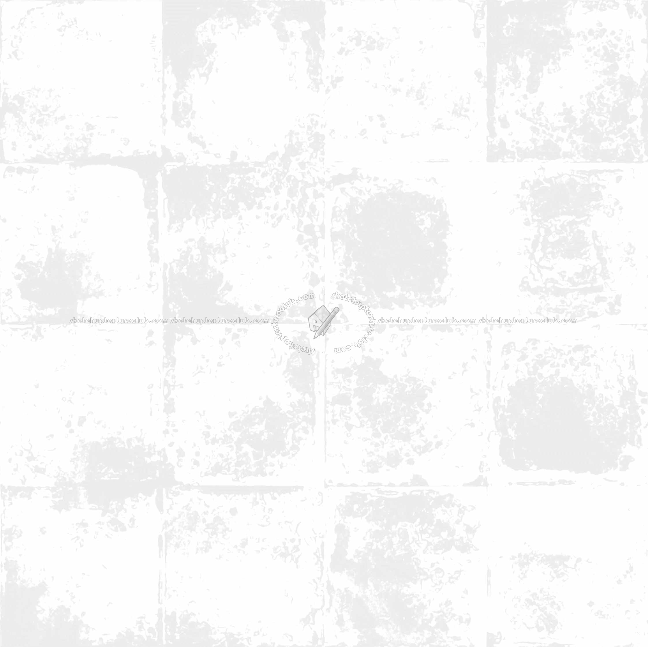 Textures   -   ARCHITECTURE   -   TILES INTERIOR   -   Cement - Encaustic   -   Cement  - Old concrete tiles texture seamless 21303 - Ambient occlusion