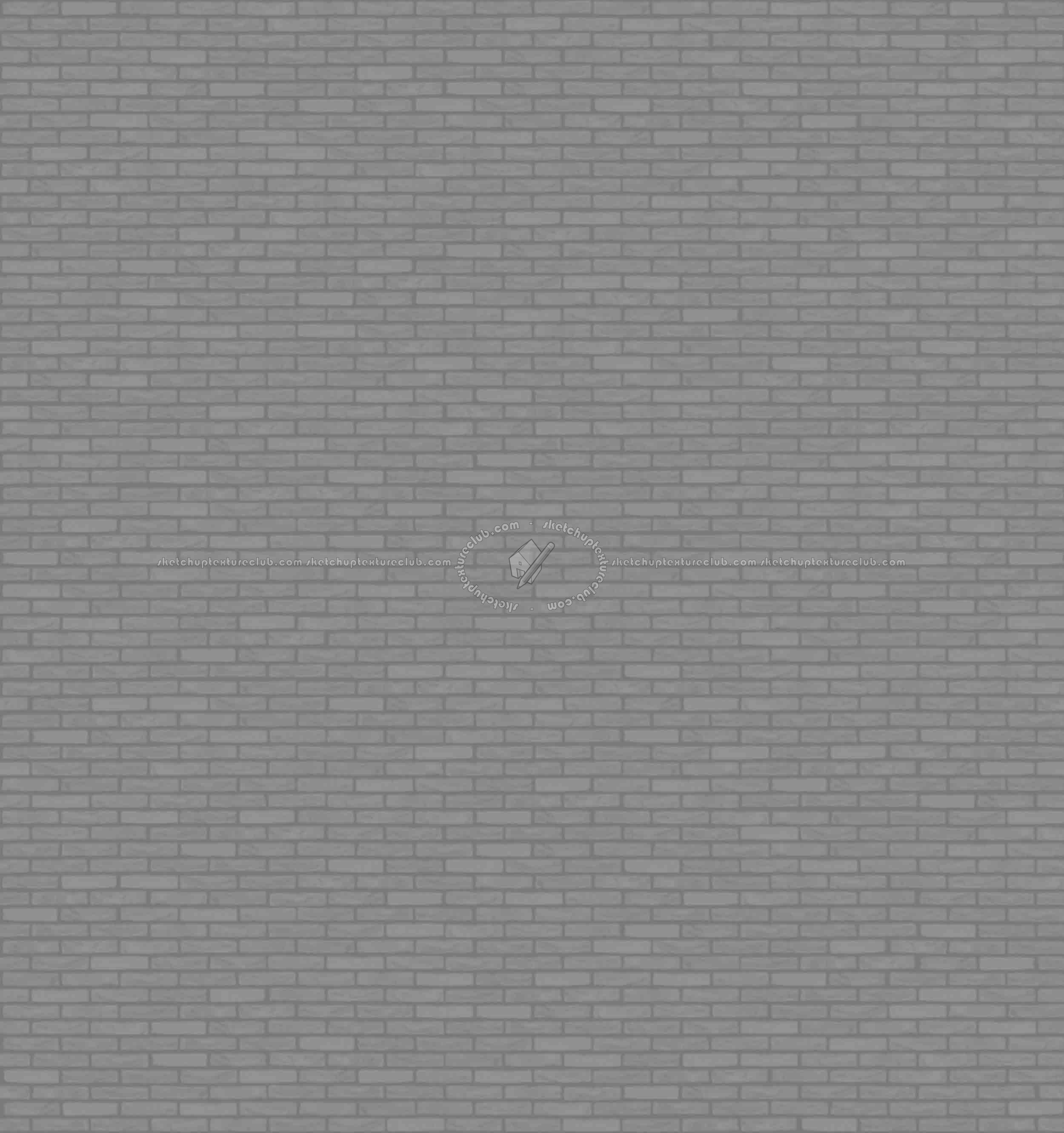Textures   -   ARCHITECTURE   -   BRICKS   -   Facing Bricks   -   Rustic  - Rustic bricks texture seamless 17159 - Displacement