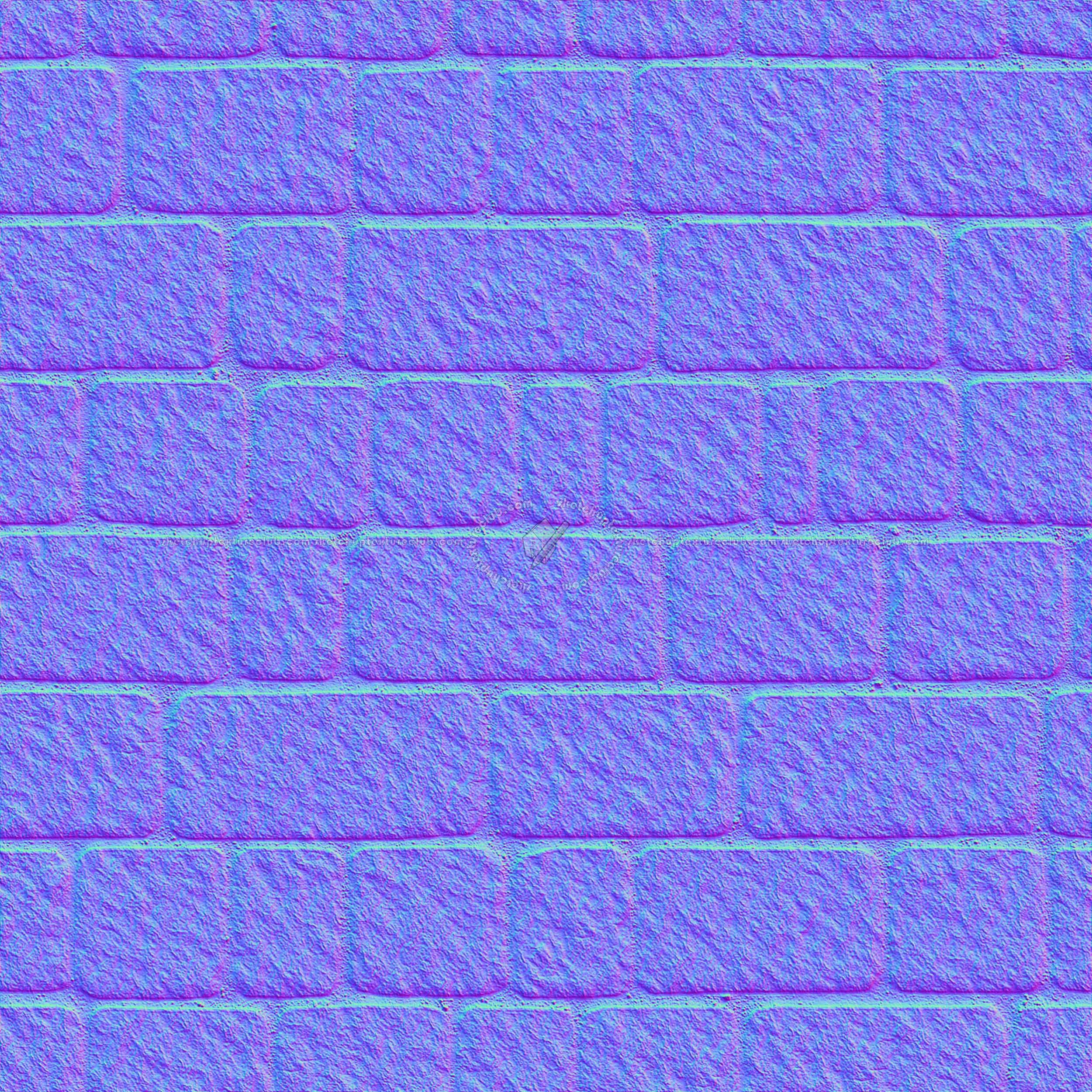 Textures   -   ARCHITECTURE   -   ROADS   -   Paving streets   -   Cobblestone  - Street porfido paving cobblestone texture seamless 07434 - Normal