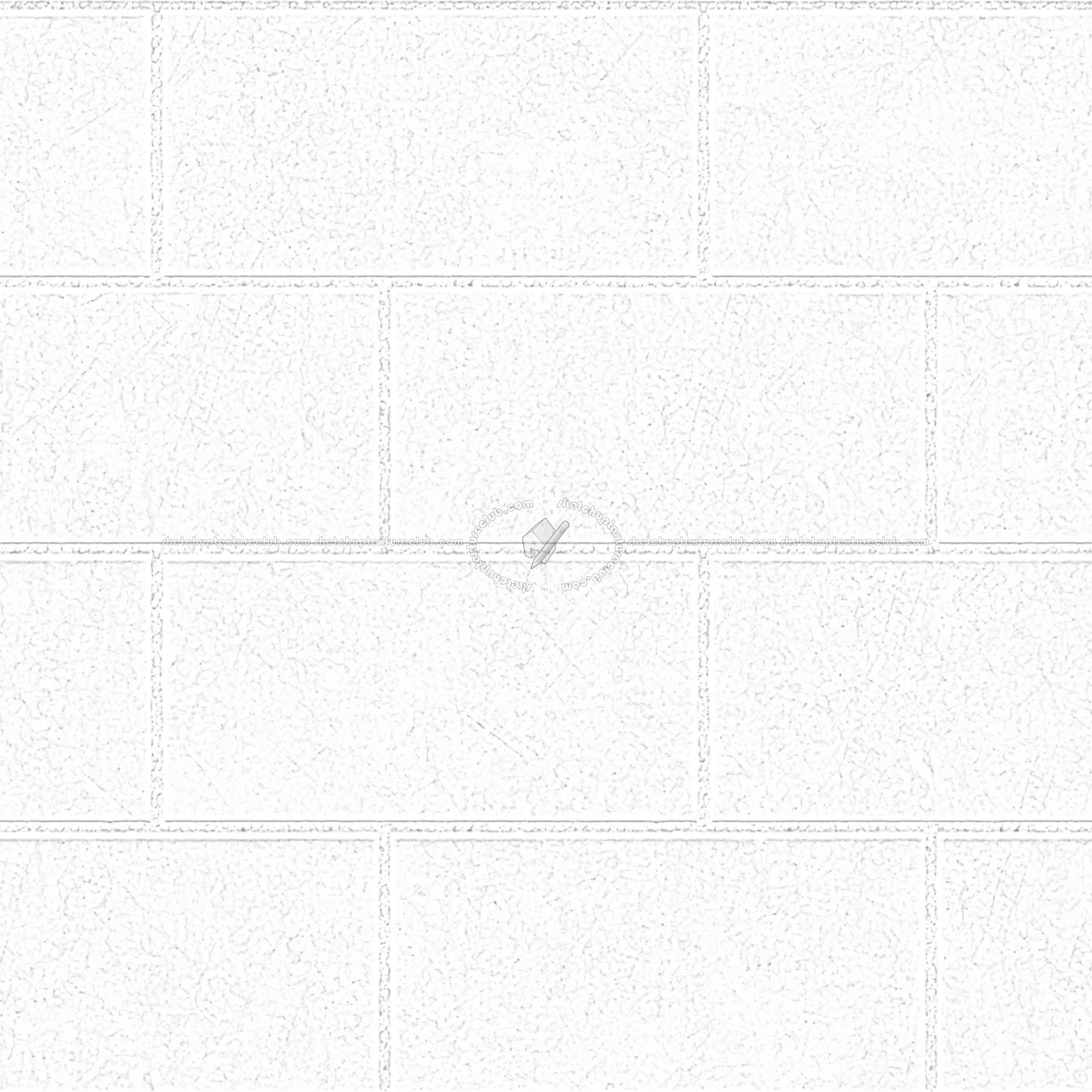 Textures   -   ARCHITECTURE   -   PAVING OUTDOOR   -   Concrete   -   Blocks regular  - Paving outdoor concrete regular block texture seamless 05728 - Ambient occlusion