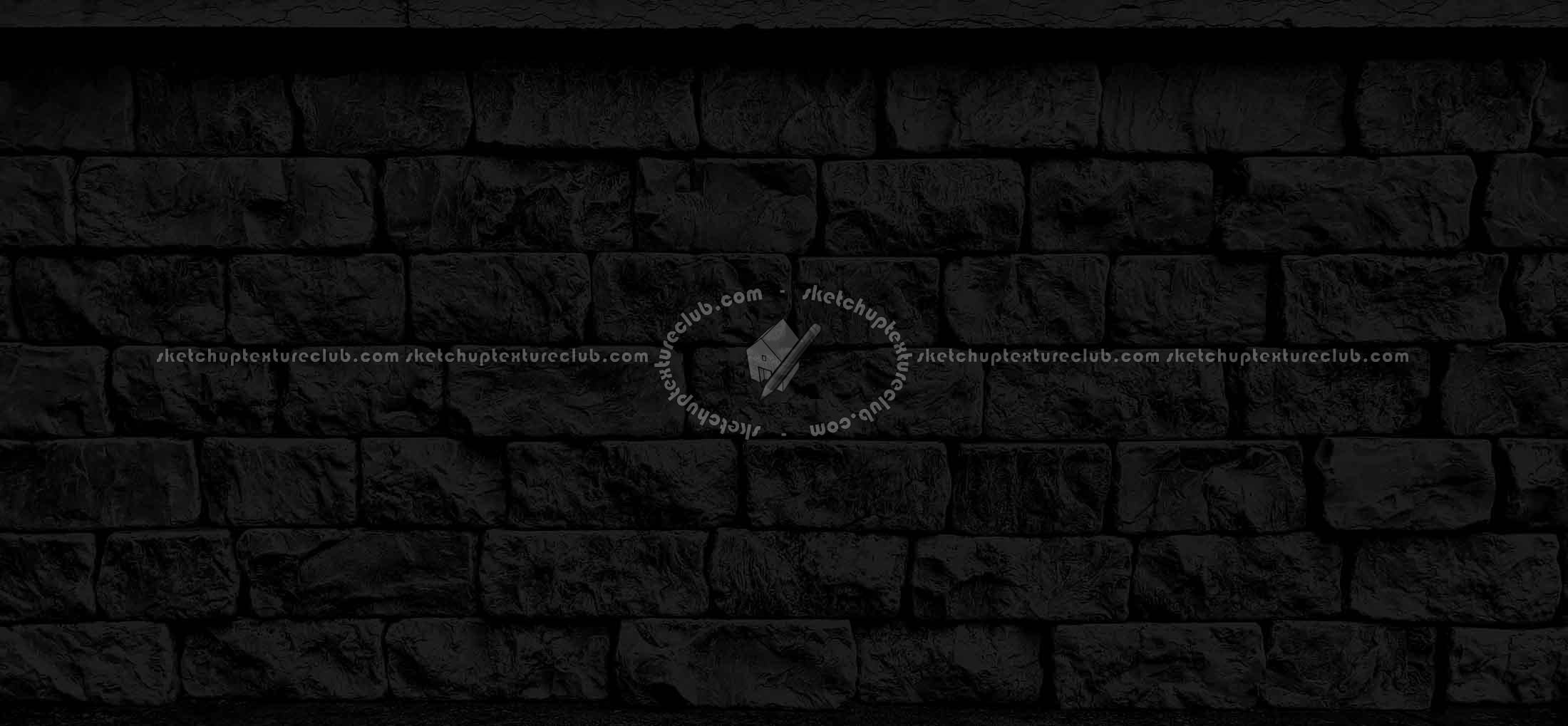 Textures   -   ARCHITECTURE   -   STONES WALLS   -   Stone blocks  - Wall stone blocks horizontal seamless 20476 - Specular