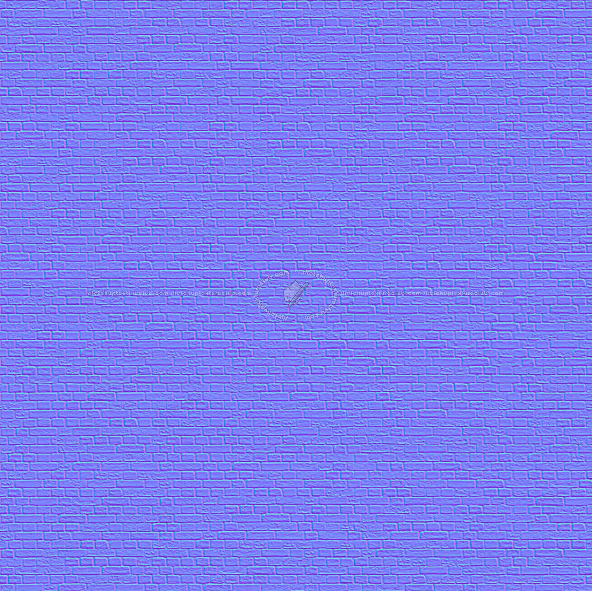 Textures   -   ARCHITECTURE   -   BRICKS   -   Old bricks  - Old bricks texture seamless 17172 - Normal