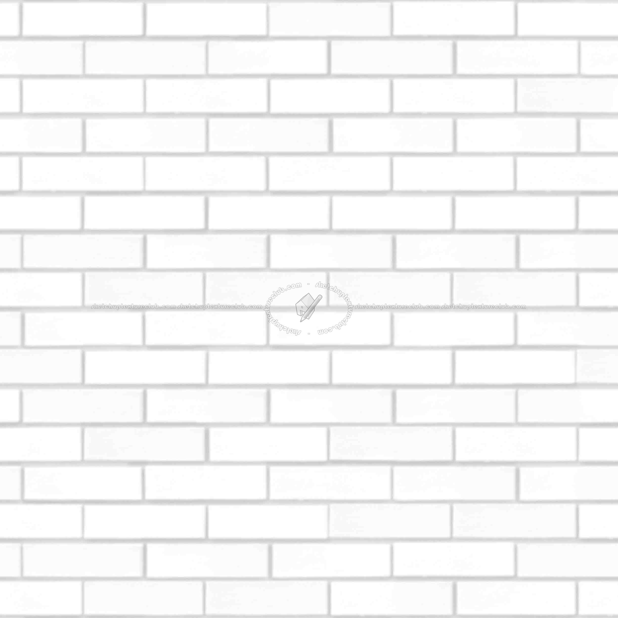 Textures   -   ARCHITECTURE   -   BRICKS   -   Facing Bricks   -   Smooth  - facing smooth bricks PBR texture seamless 21739 - Ambient occlusion