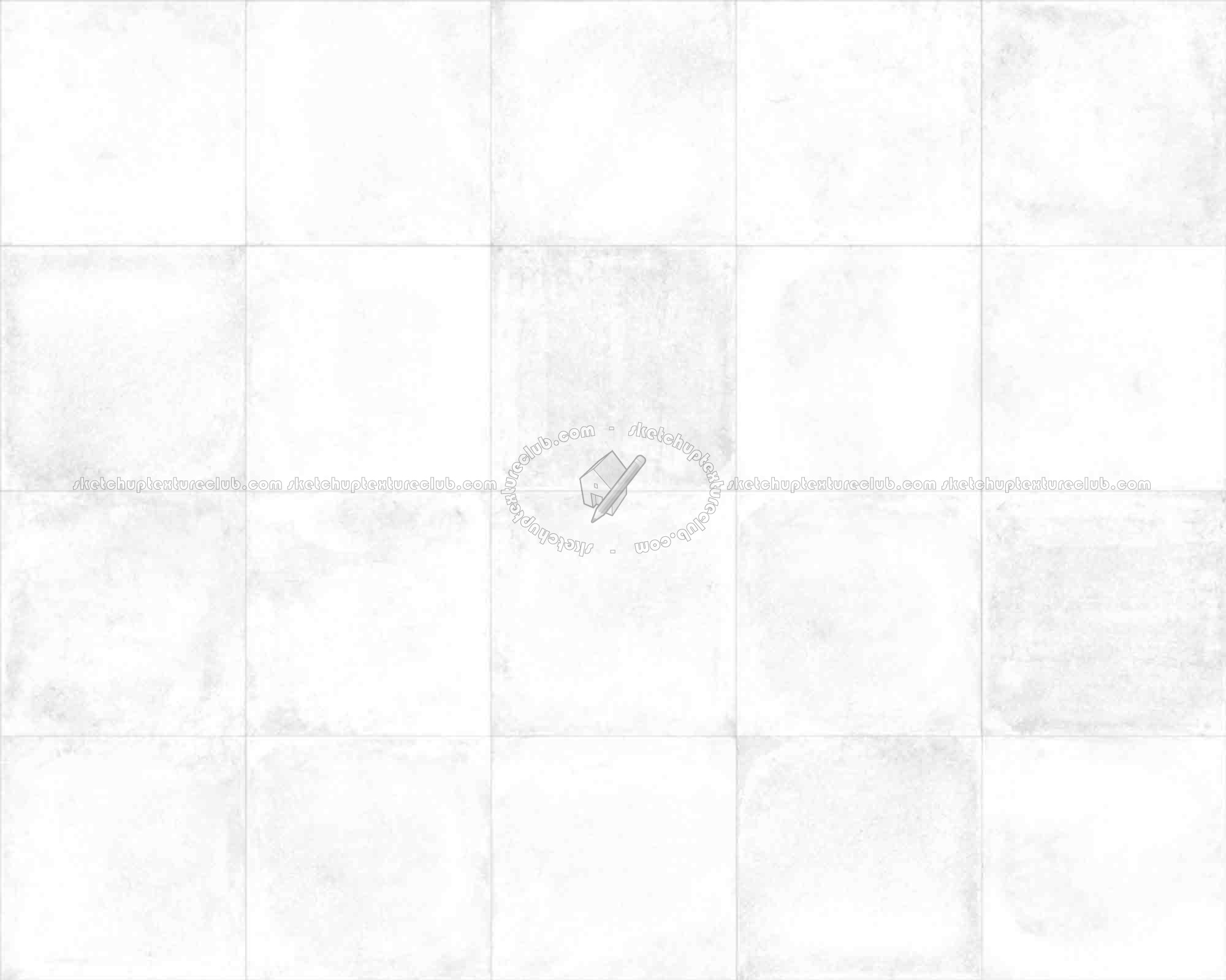 Textures   -   ARCHITECTURE   -   TILES INTERIOR   -   Cement - Encaustic   -   Cement  - Old concrete tiles texture seamless 21400 - Ambient occlusion