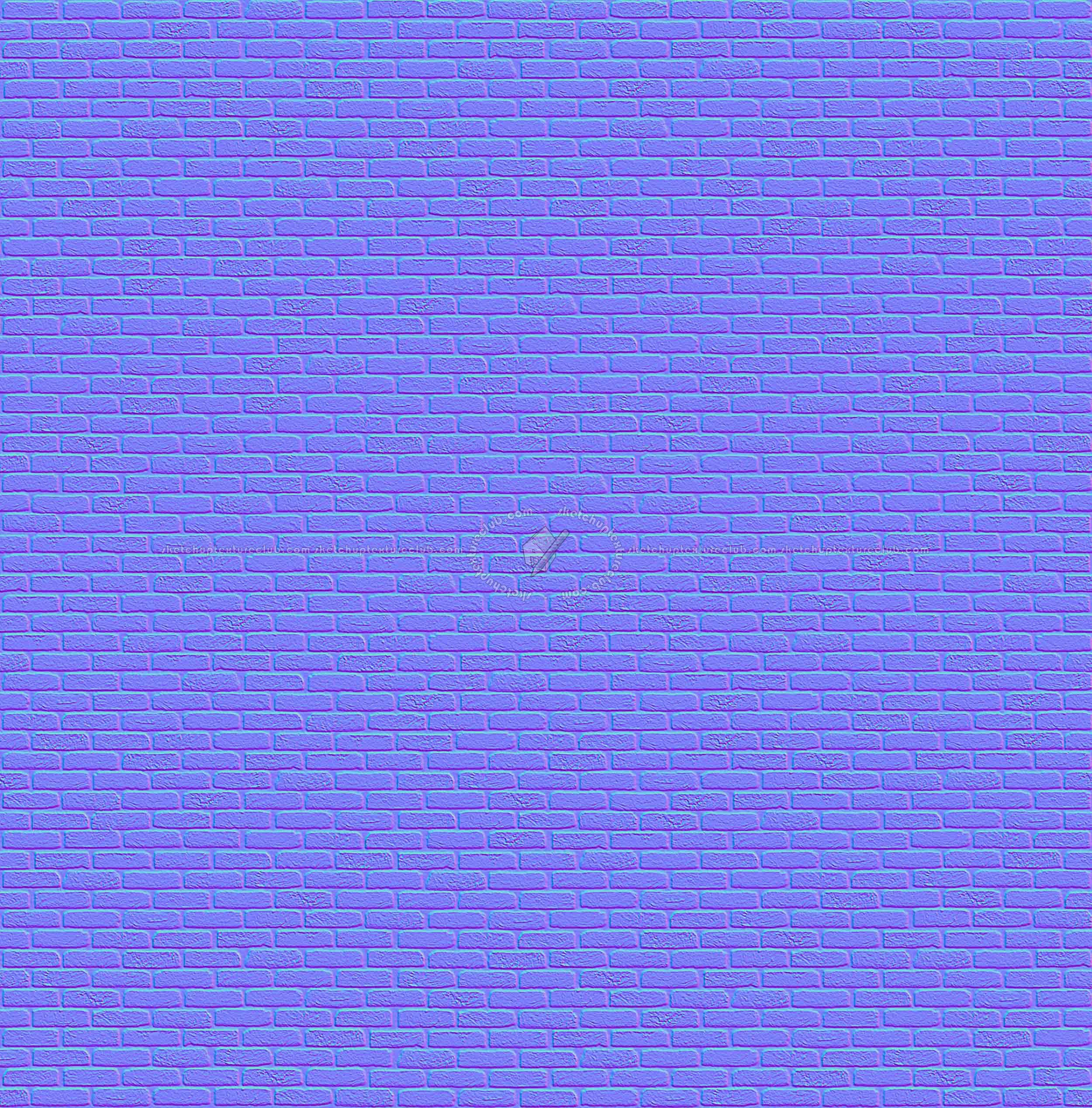 Textures   -   ARCHITECTURE   -   BRICKS   -   Old bricks  - Old bricks texture seamless 17174 - Normal