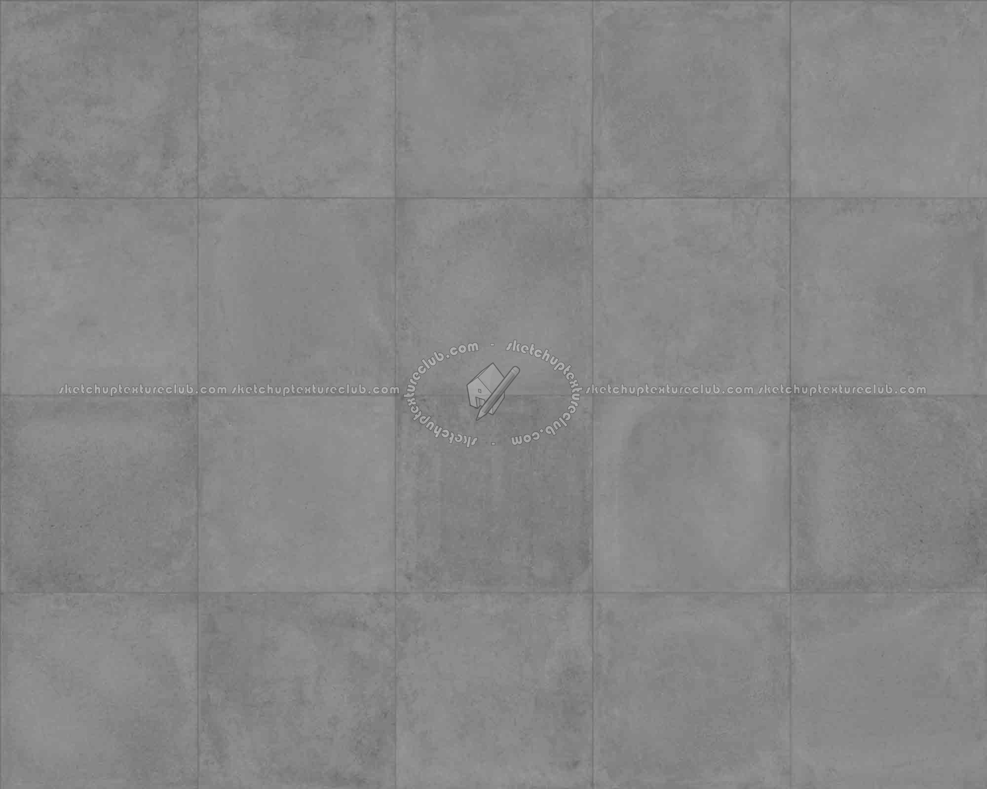 Textures   -   ARCHITECTURE   -   TILES INTERIOR   -   Cement - Encaustic   -   Cement  - Old concrete tiles texture seamless 21401 - Displacement