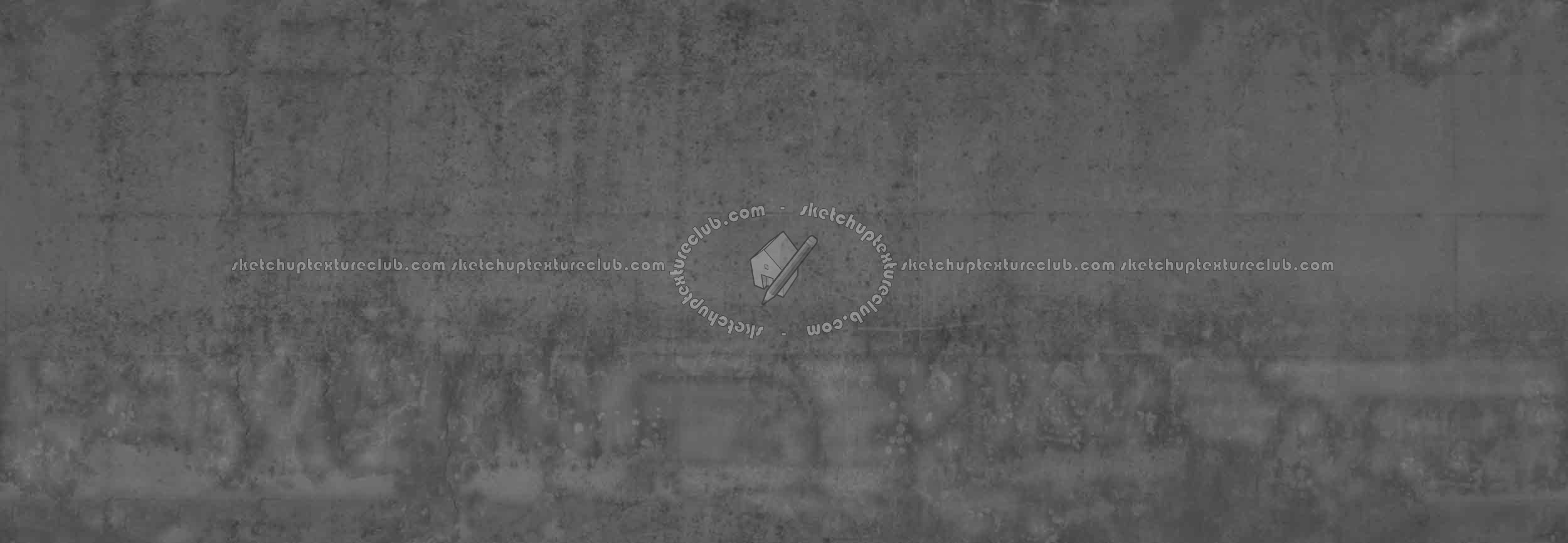 Textures   -   ARCHITECTURE   -   CONCRETE   -   Plates   -   Dirty  - Concrete dirt plates wall texture seamless 18051 - Displacement