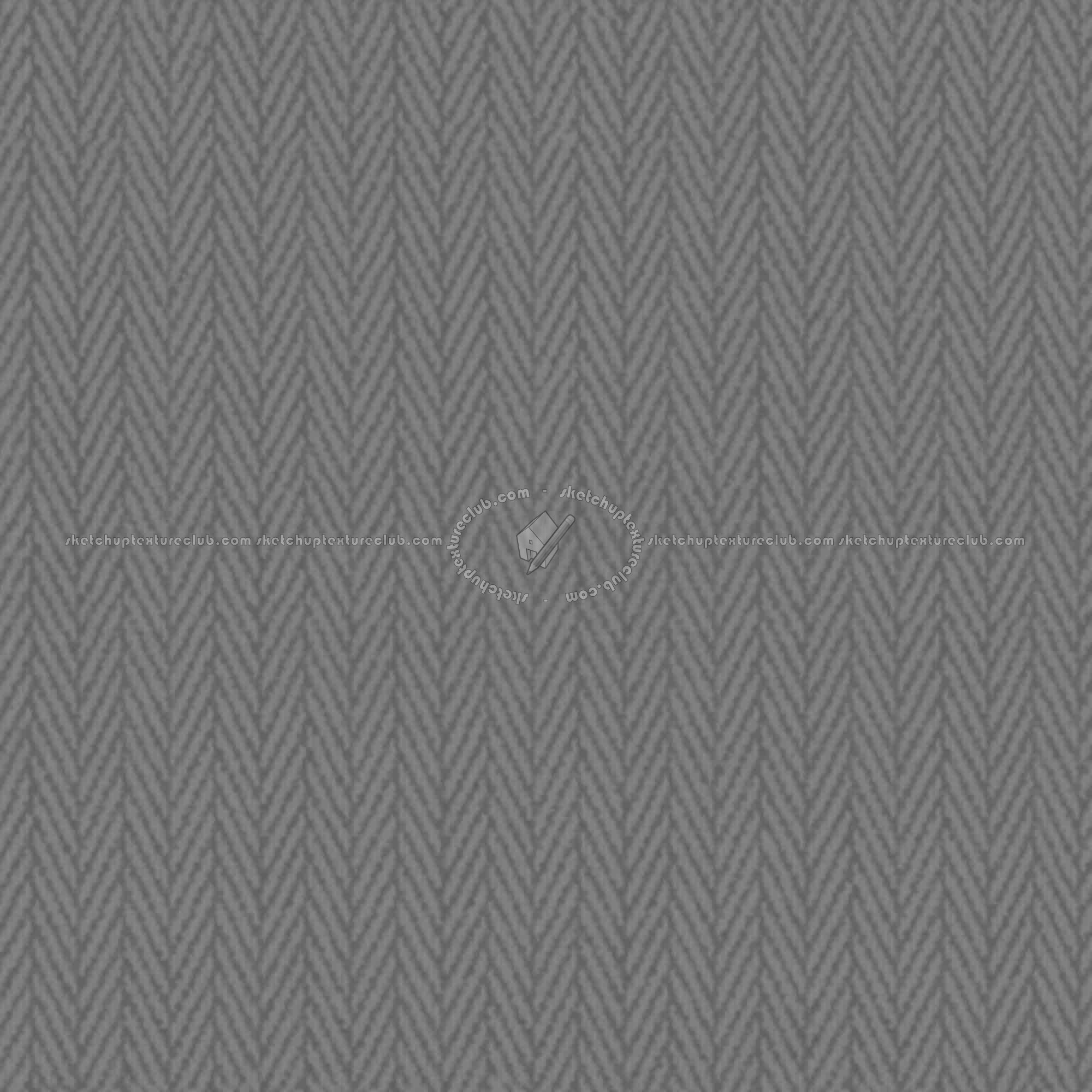 Textures   -   MATERIALS   -   FABRICS   -   Jaquard  - Herringbone wool jaquard texture seamless 20390 - Displacement