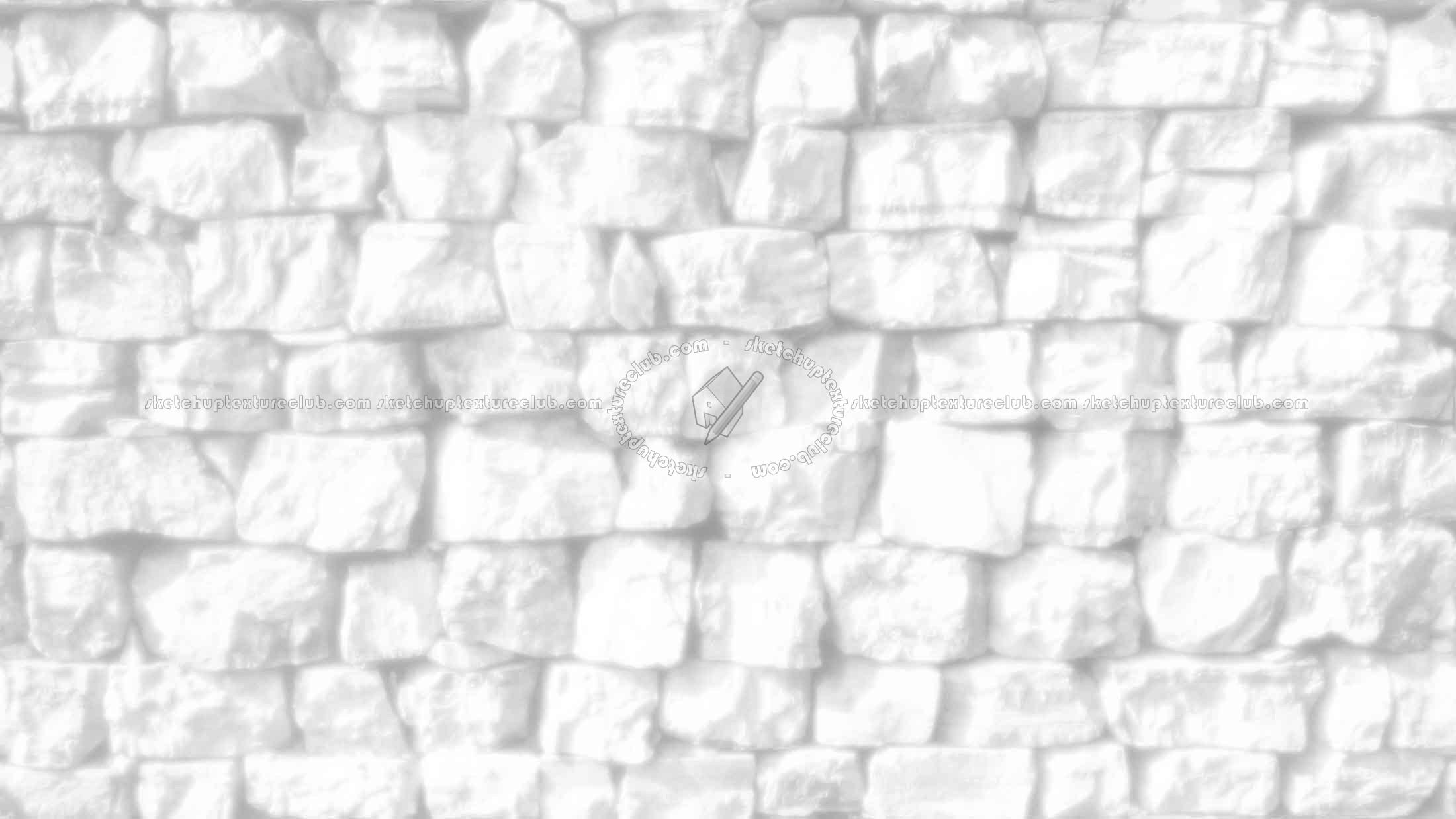 Textures   -   ARCHITECTURE   -   STONES WALLS   -   Stone blocks  - Wall stone blocks texture seamless 20781 - Ambient occlusion