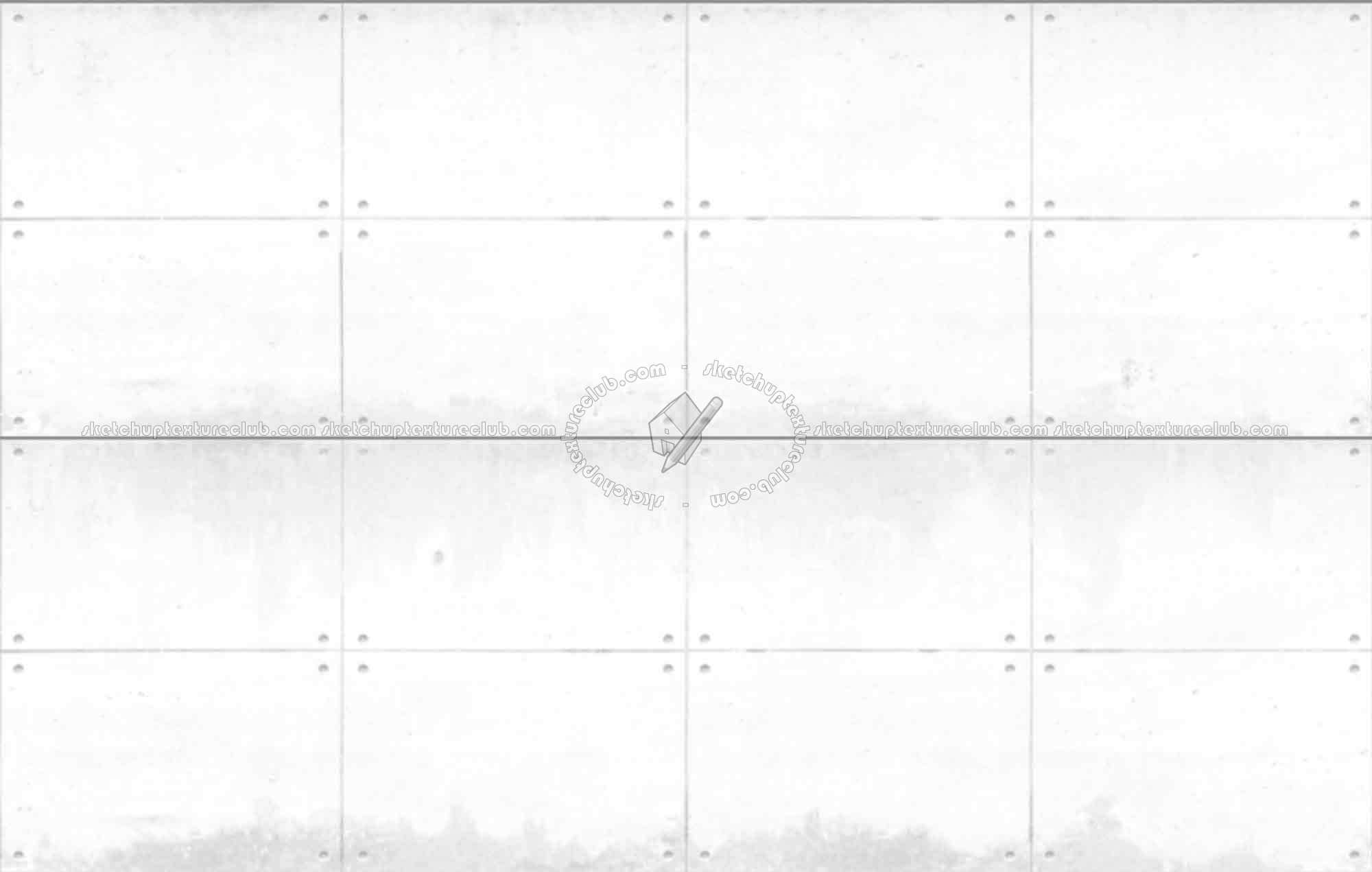 Textures   -   ARCHITECTURE   -   CONCRETE   -   Plates   -   Dirty  - Concrete dirt plates wall texture seamless 01721 - Ambient occlusion