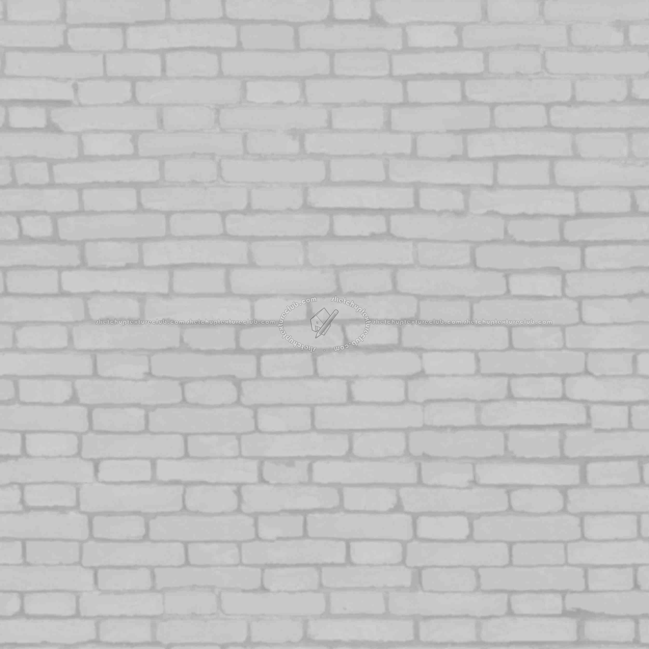 Textures   -   ARCHITECTURE   -   BRICKS   -   Dirty Bricks  - Dirty bricks texture seamless 00153 - Displacement