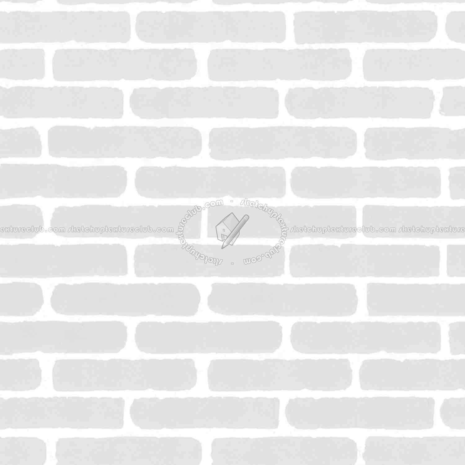 Textures   -   ARCHITECTURE   -   BRICKS   -   Facing Bricks   -   Smooth  - Facing smooth bricks texture seamless 00260 - Ambient occlusion