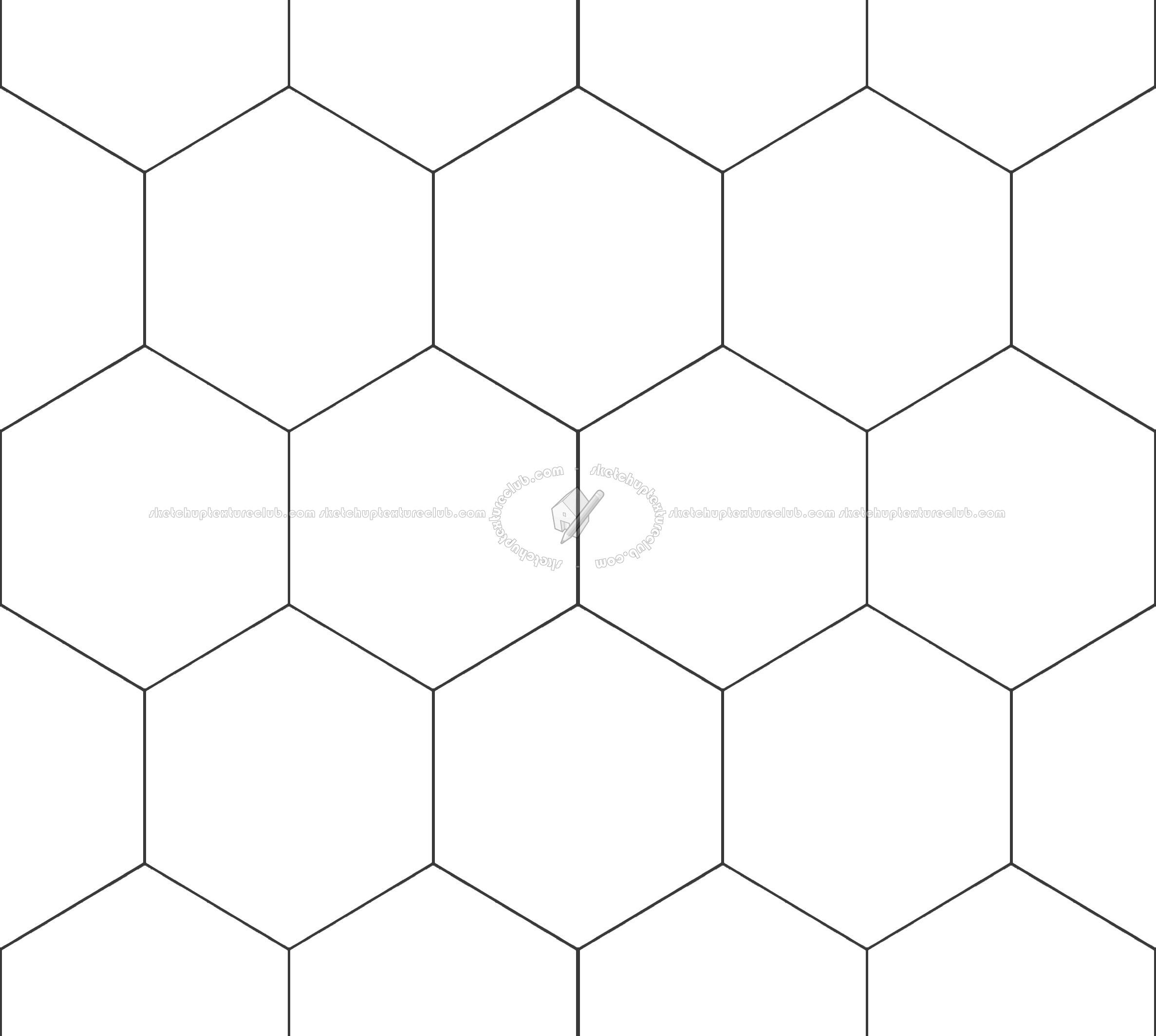 Textures   -   ARCHITECTURE   -   TILES INTERIOR   -   Hexagonal mixed  - Hexagonal tile texture seamless 16875 - Bump