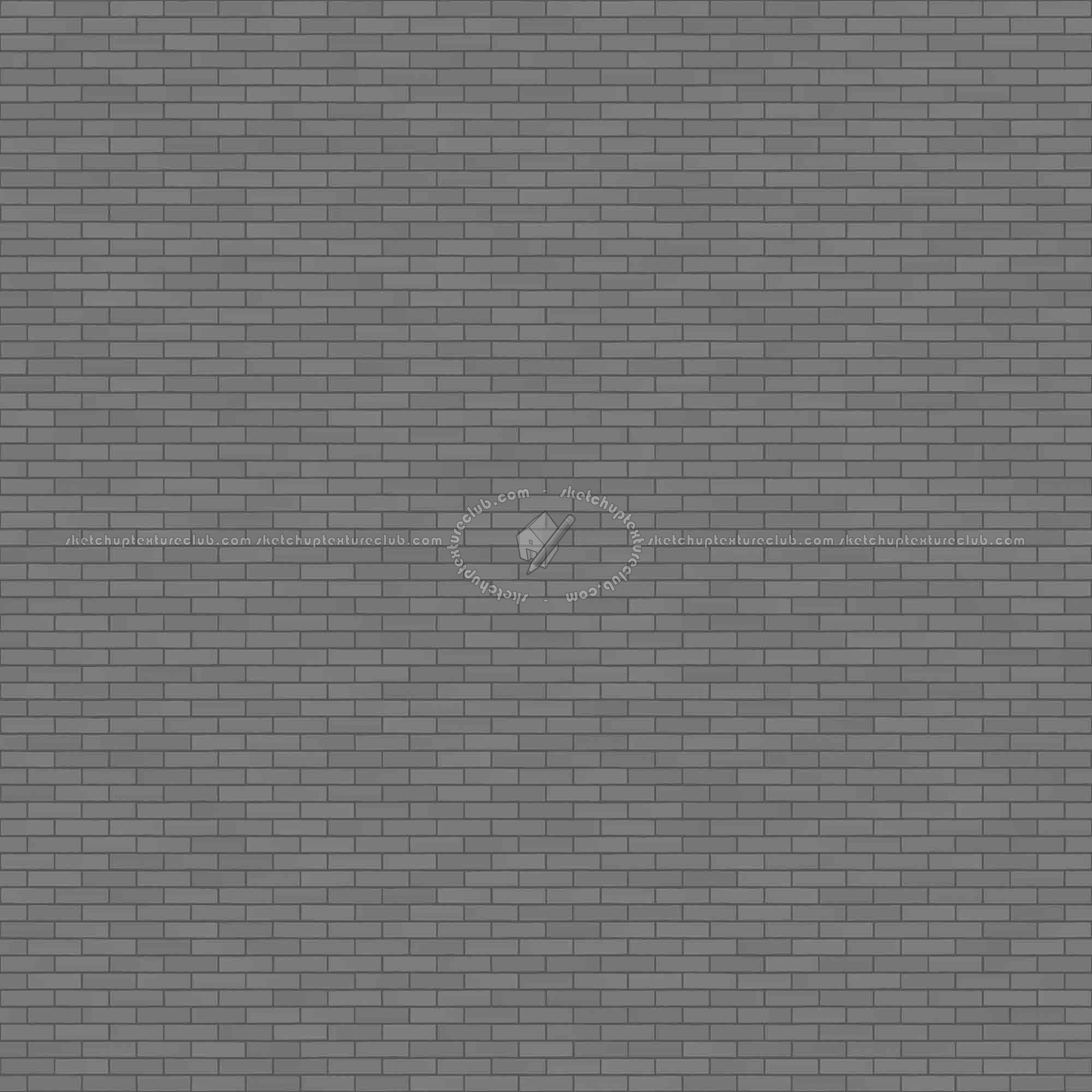 Textures   -   ARCHITECTURE   -   BRICKS   -   Facing Bricks   -   Rustic  - Rustic brick texture seamless 00184 - Displacement