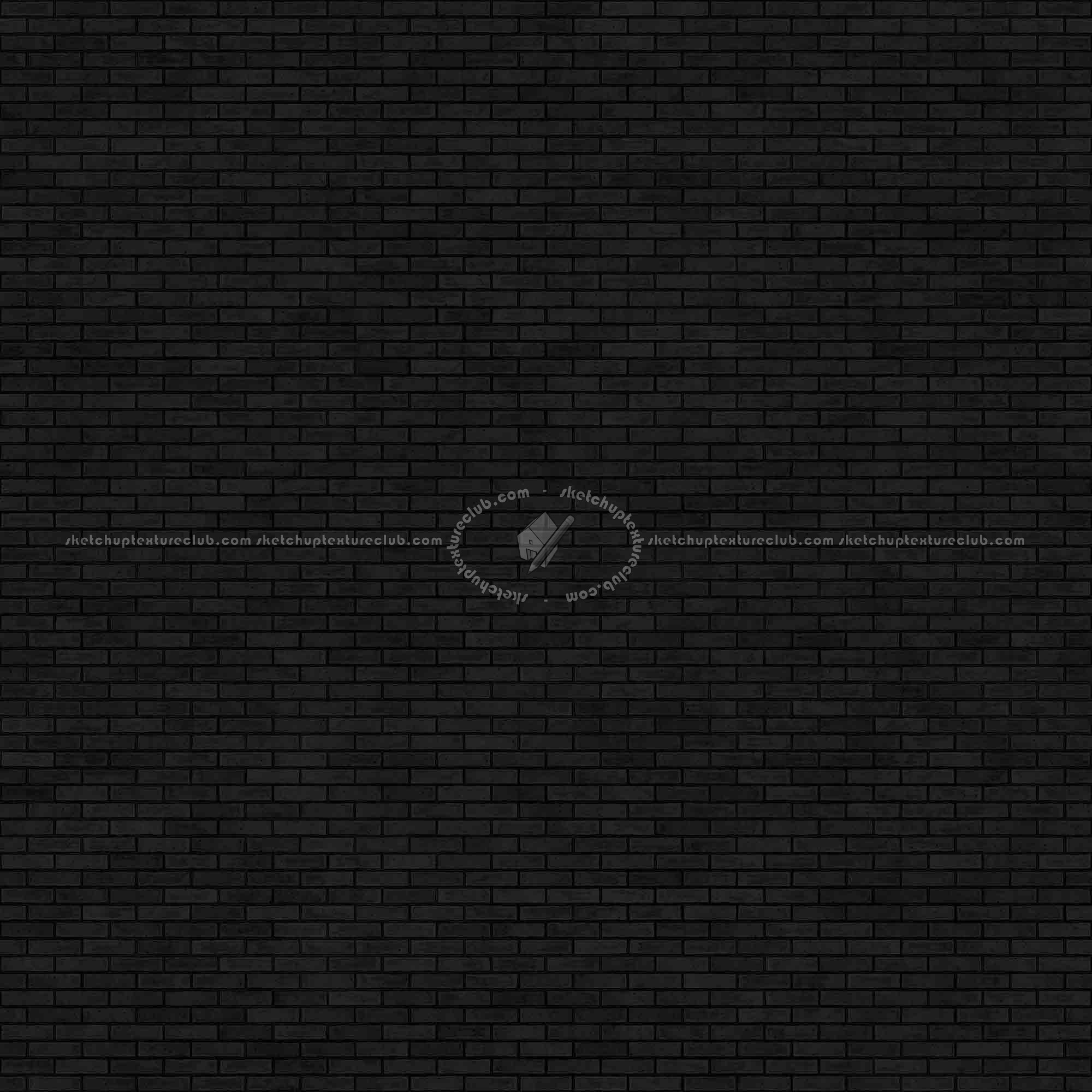 Textures   -   ARCHITECTURE   -   BRICKS   -   Facing Bricks   -   Rustic  - Rustic brick texture seamless 00184 - Specular