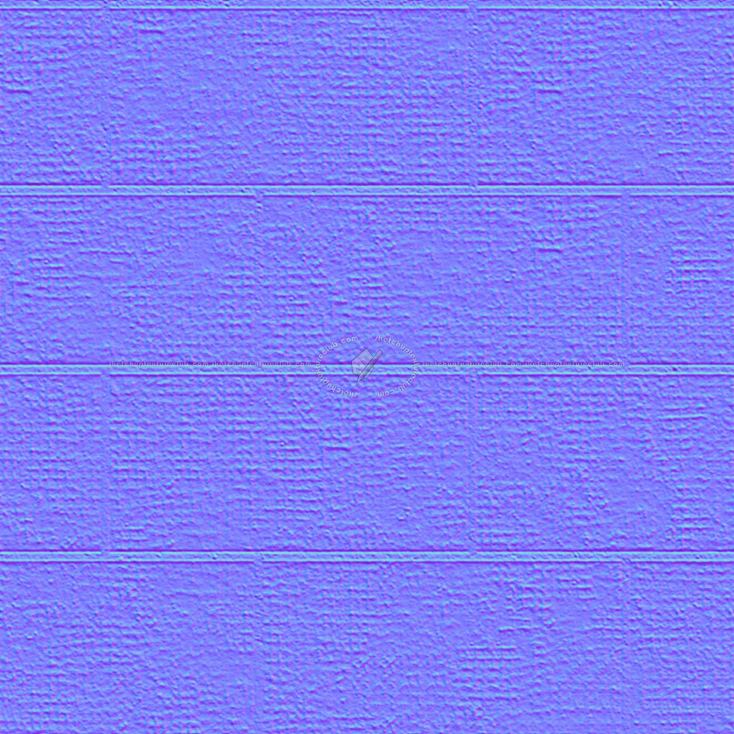 Textures   -   ARCHITECTURE   -   PAVING OUTDOOR   -   Concrete   -   Blocks regular  - Paving outdoor concrete regular block texture seamless 05735 - Normal